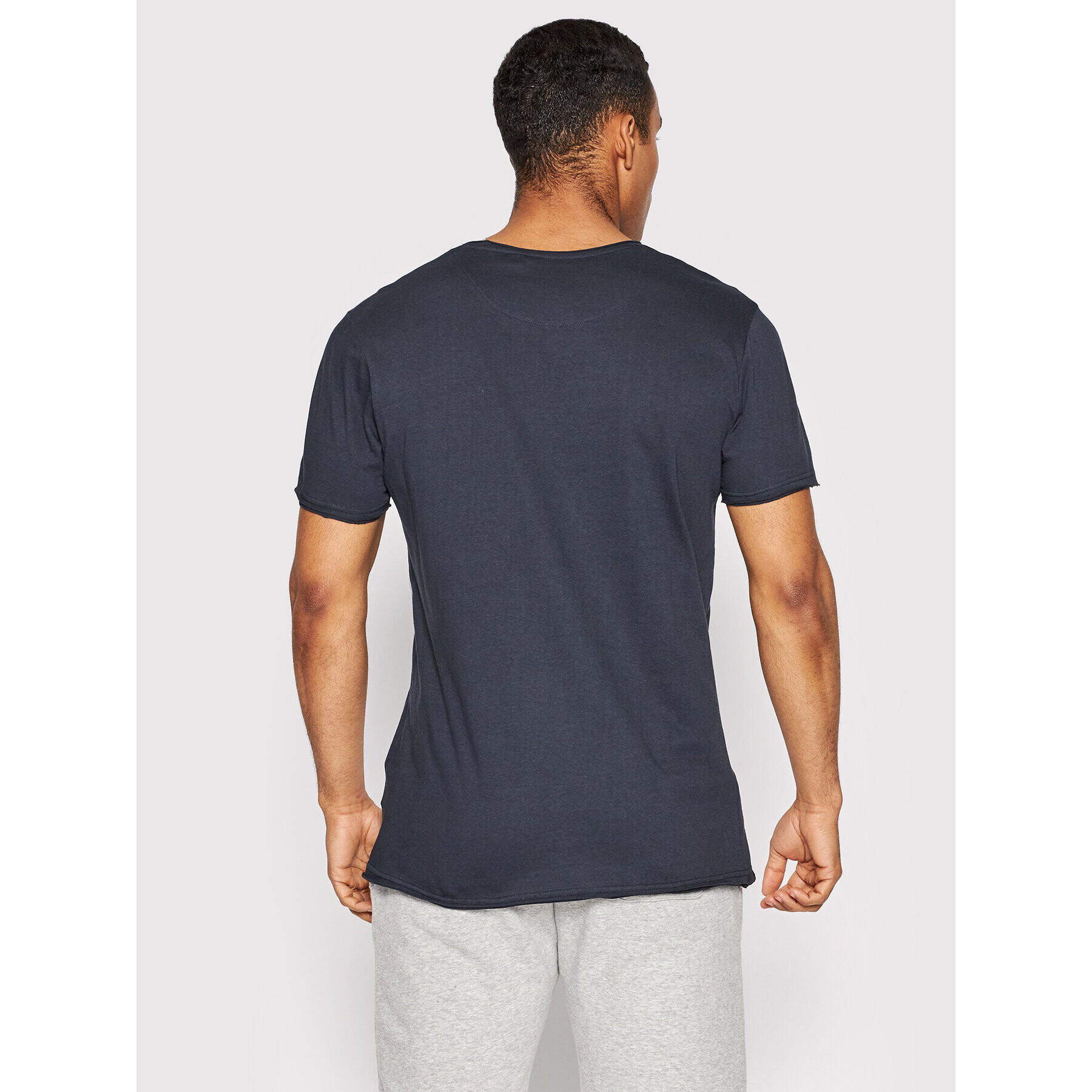 Brave Soul Тишърт MTS-149FRESHERD Тъмносин Regular Fit - Pepit.bg