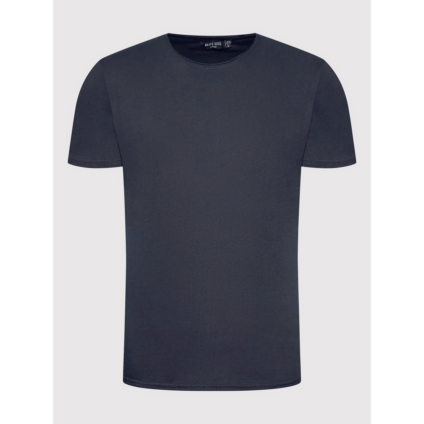 Brave Soul Тишърт MTS-149FRESHERD Тъмносин Regular Fit - Pepit.bg