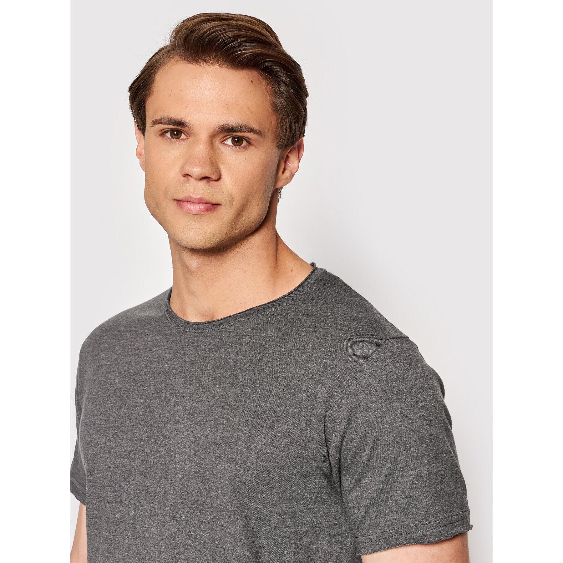 Brave Soul Тишърт MTS-149FRESHERF Сив Regular Fit - Pepit.bg