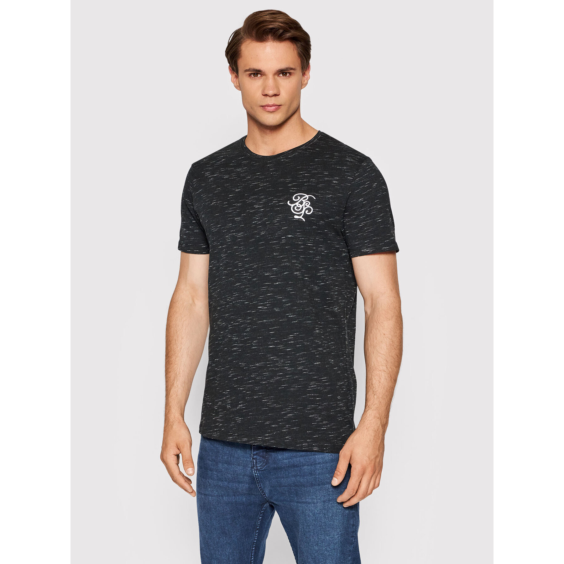 Brave Soul Тишърт MTS-568LANDRY Черен Regular Fit - Pepit.bg