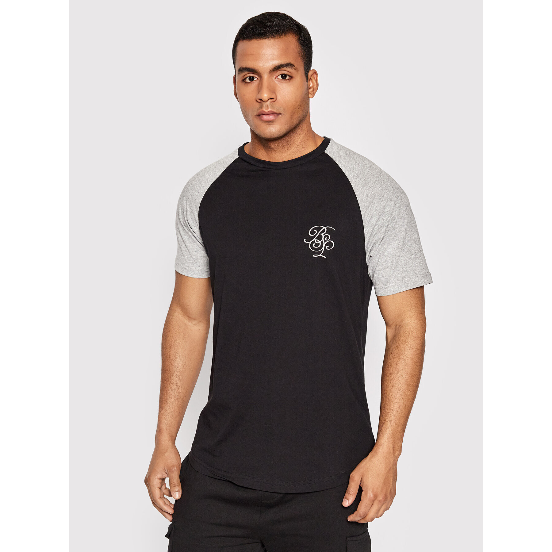 Brave Soul Тишърт MTS-69MODELB Черен Regular Fit - Pepit.bg