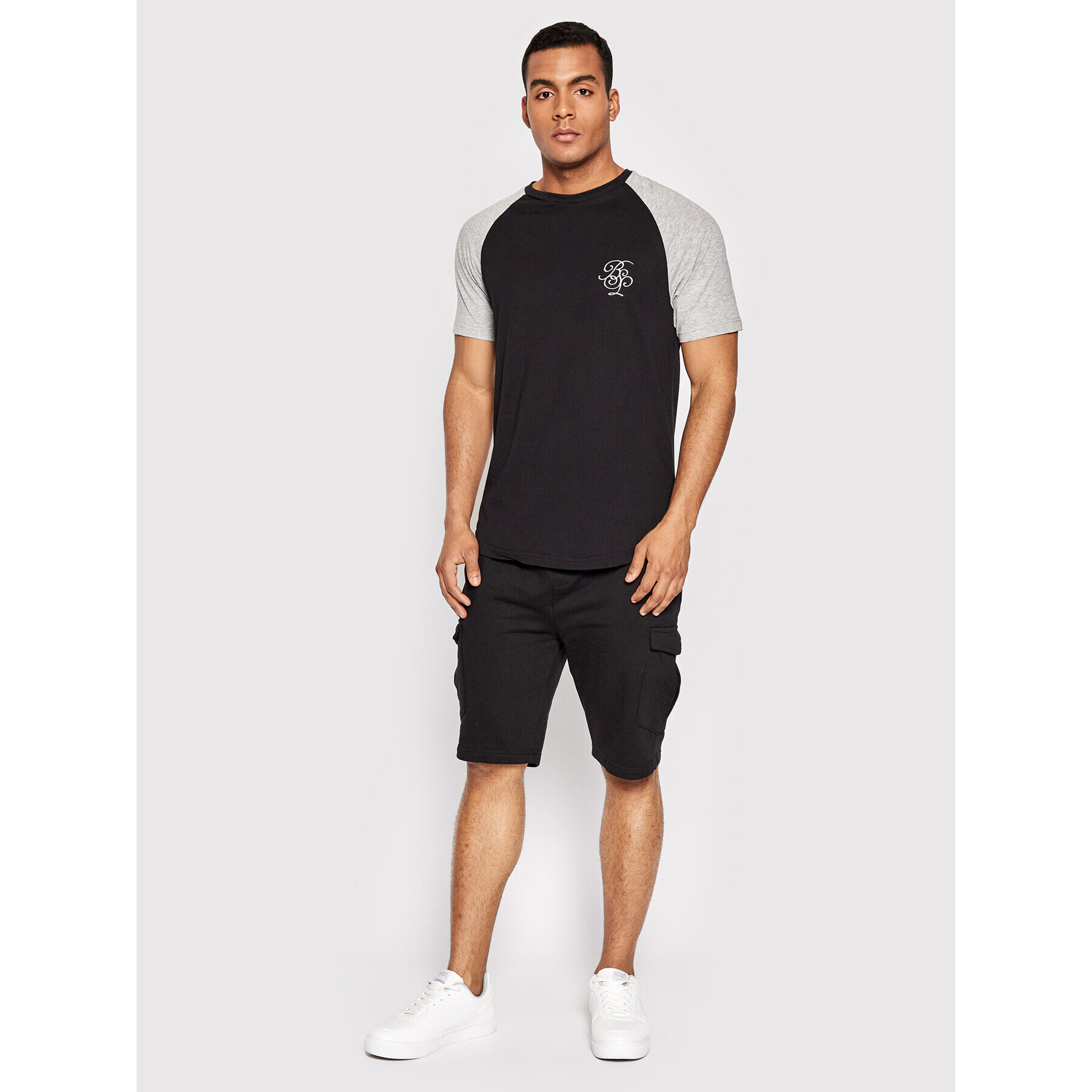 Brave Soul Тишърт MTS-69MODELB Черен Regular Fit - Pepit.bg