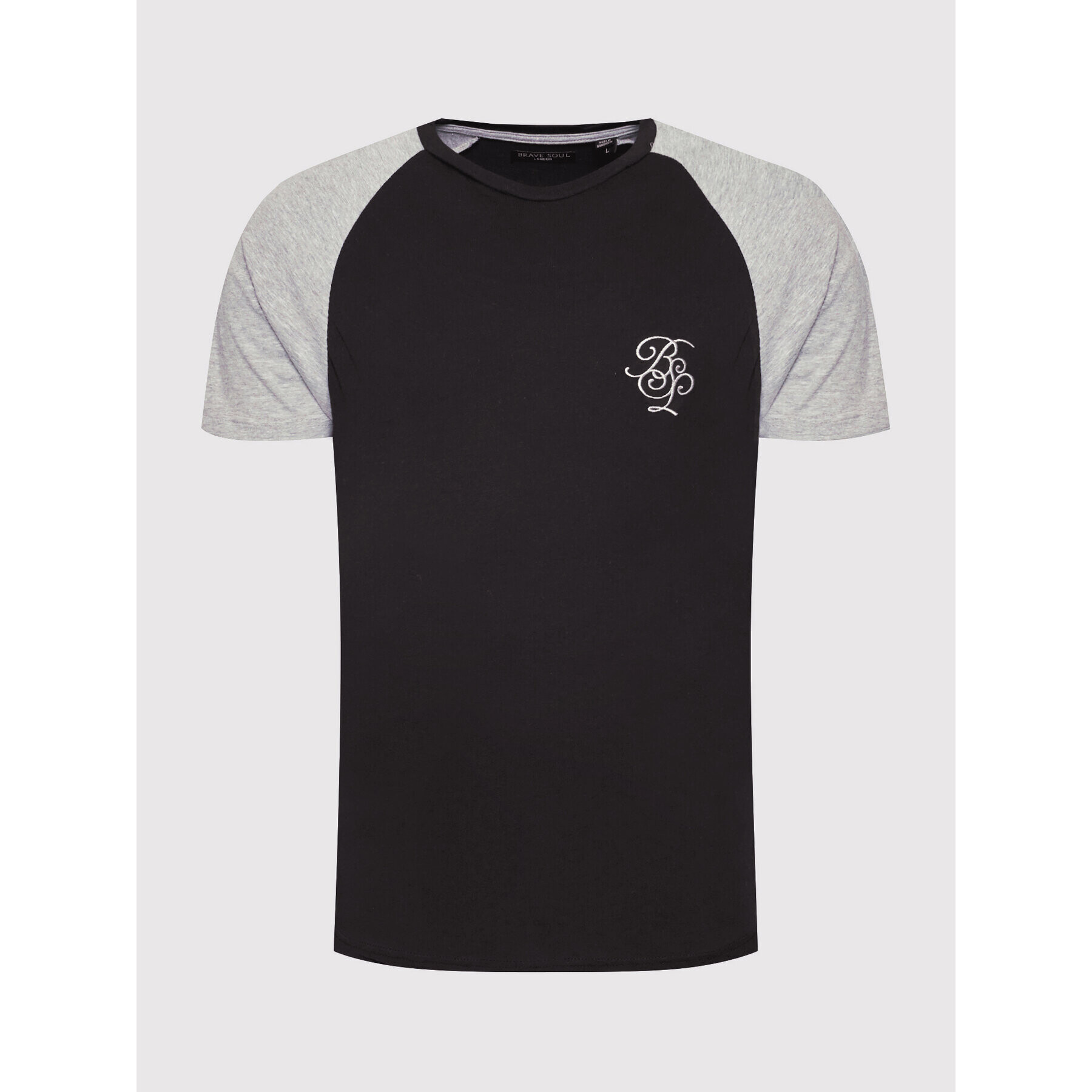 Brave Soul Тишърт MTS-69MODELB Черен Regular Fit - Pepit.bg