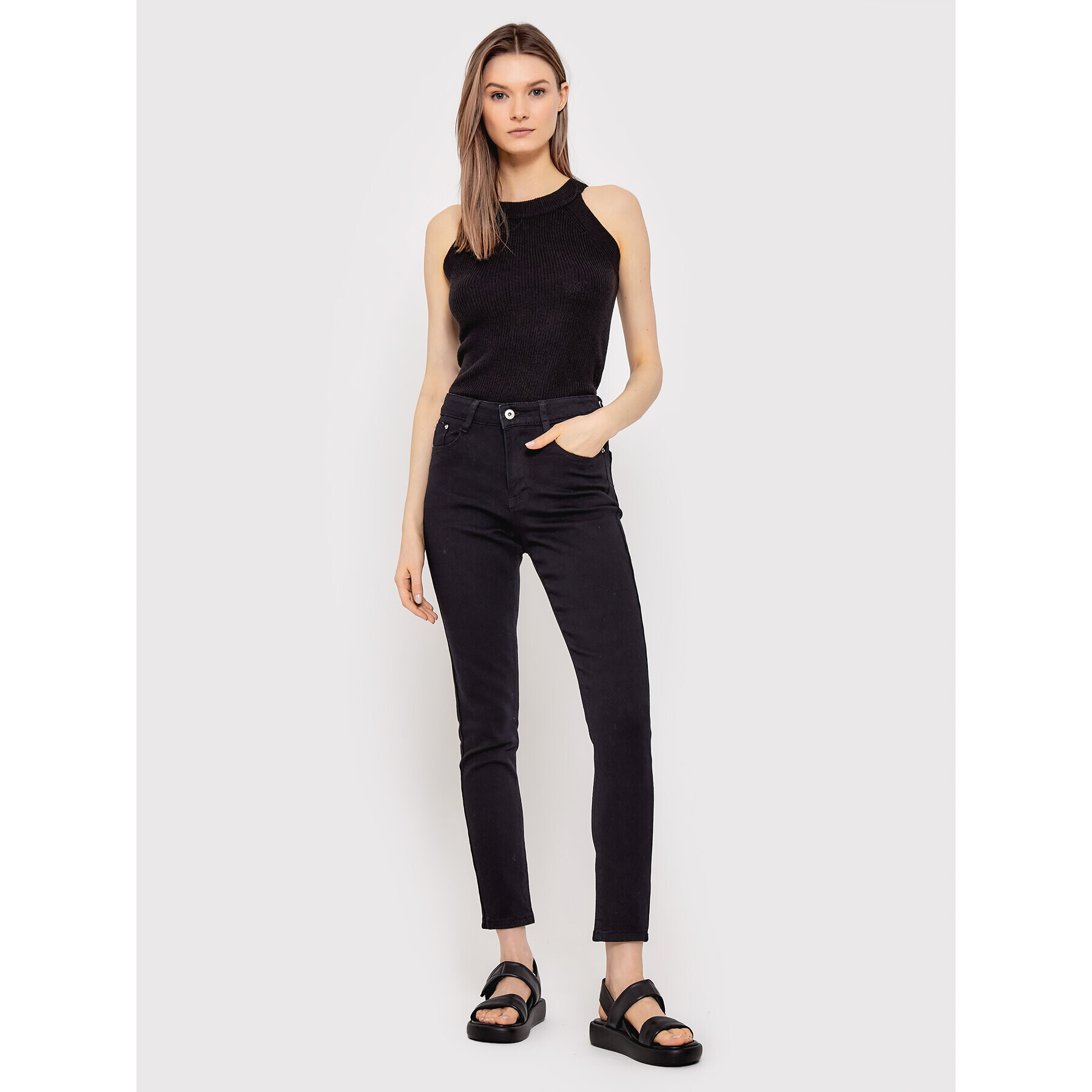 Brave Soul топ LK-36DORY Черен Regular Fit - Pepit.bg