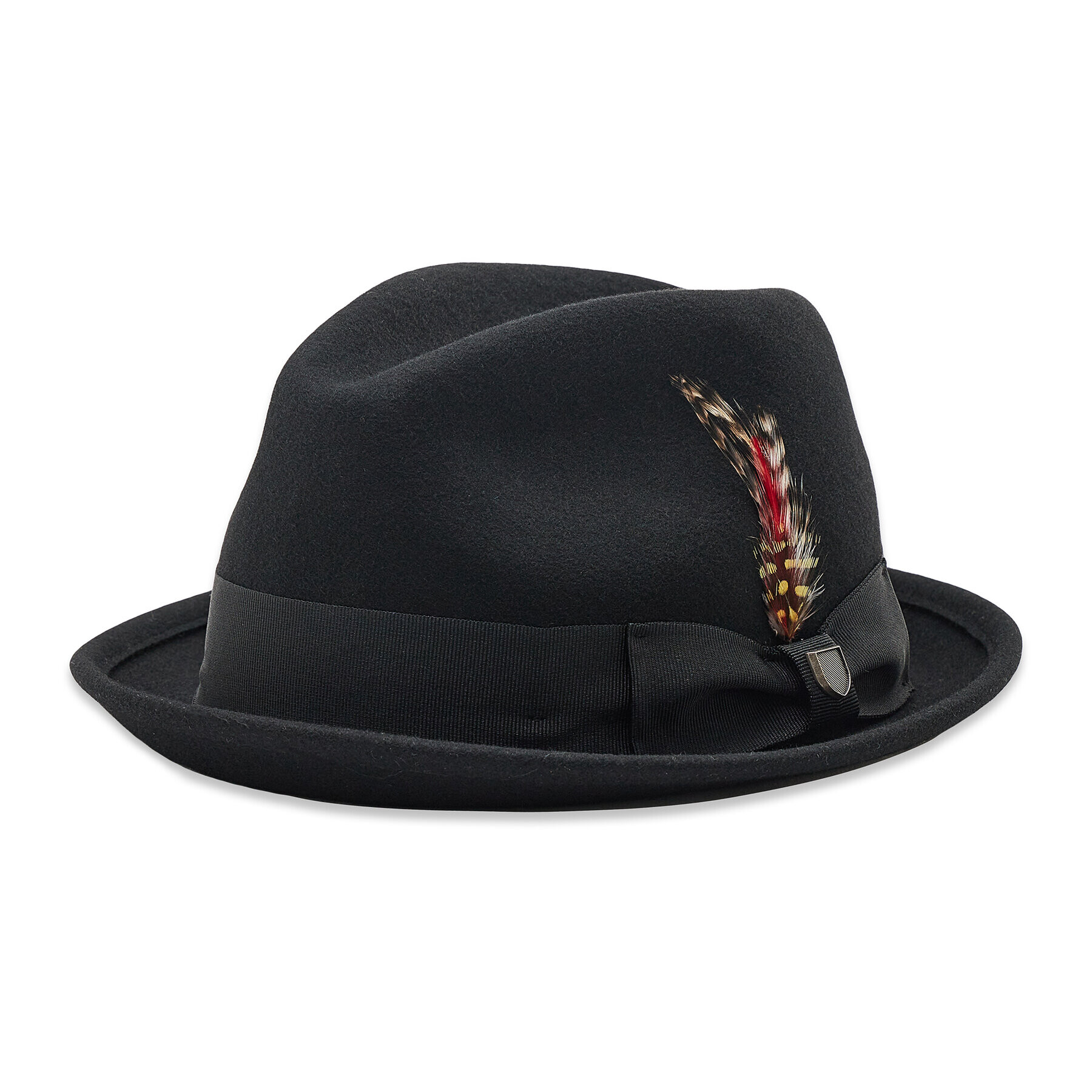 Brixton Капела Gain Fedora 10765 Черен - Pepit.bg