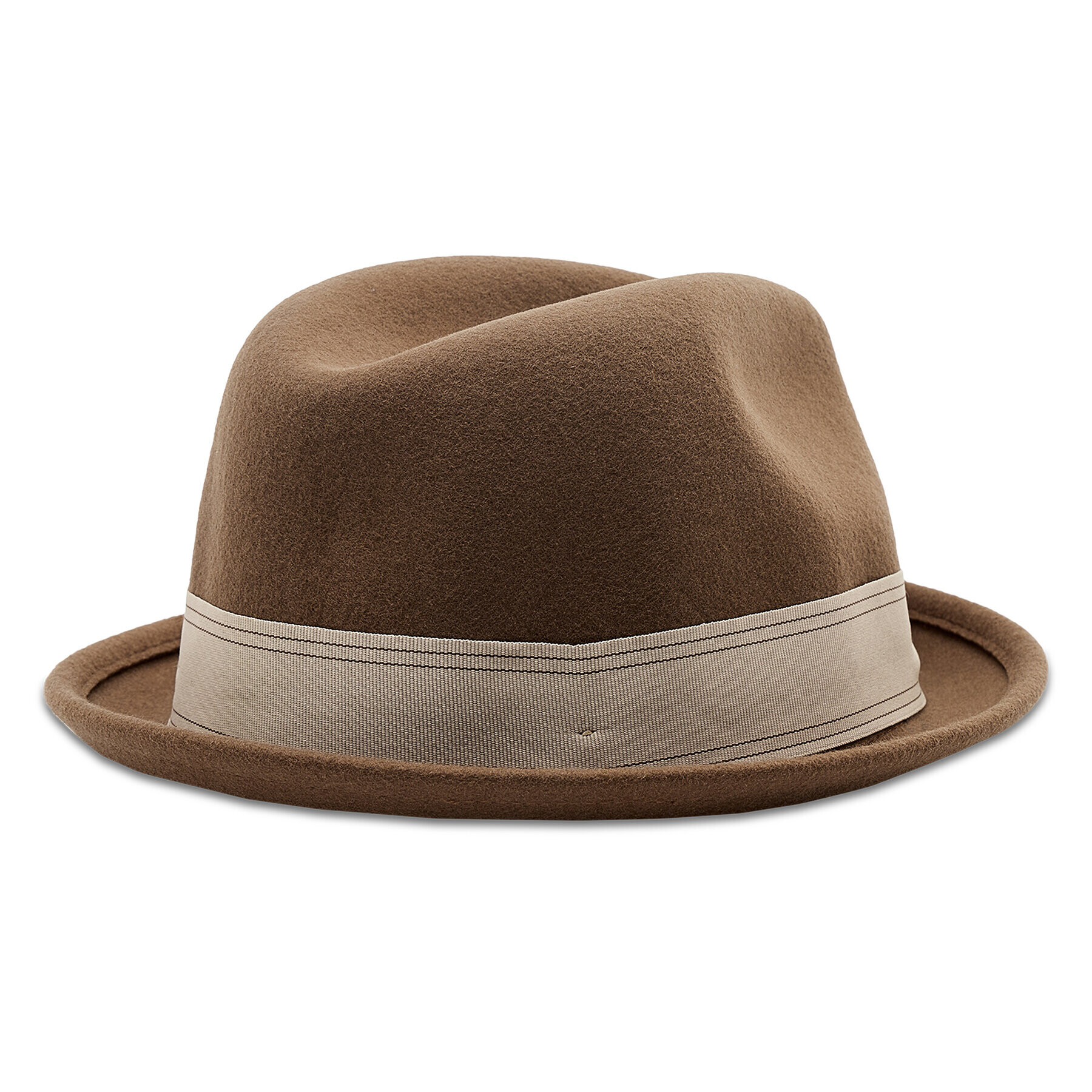 Brixton Капела Gain Fedora 10765 Кафяв - Pepit.bg