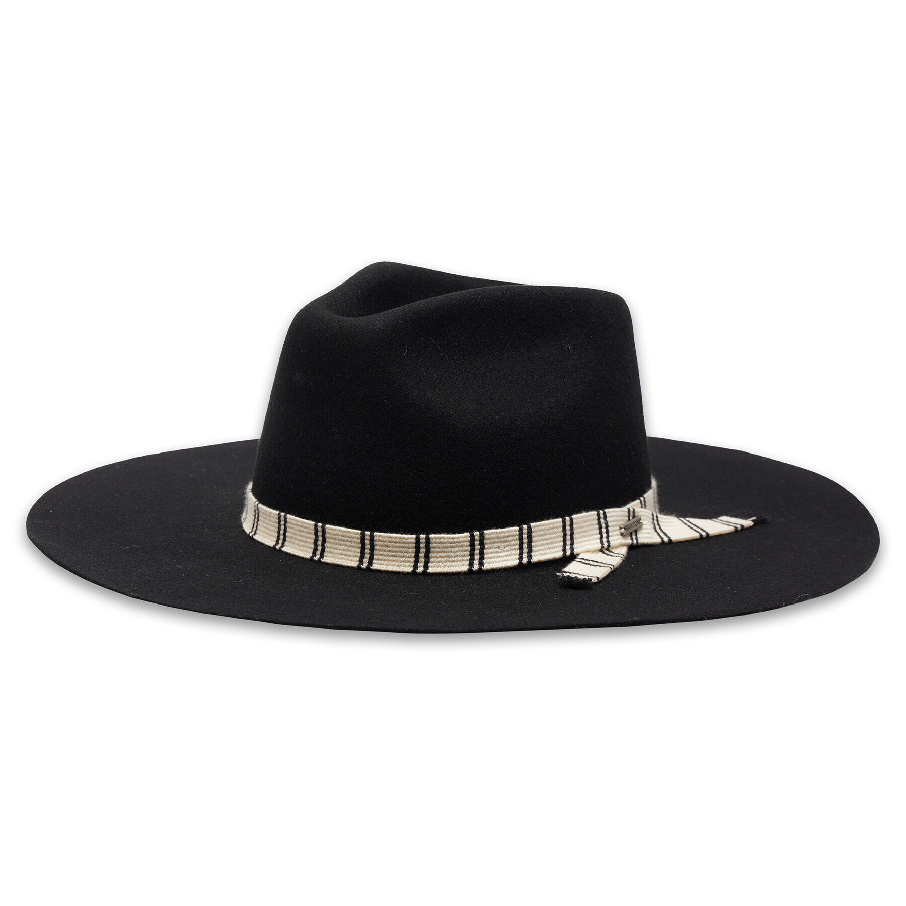 Brixton Капела Leigh Felt Fedora 11211 Черен - Pepit.bg