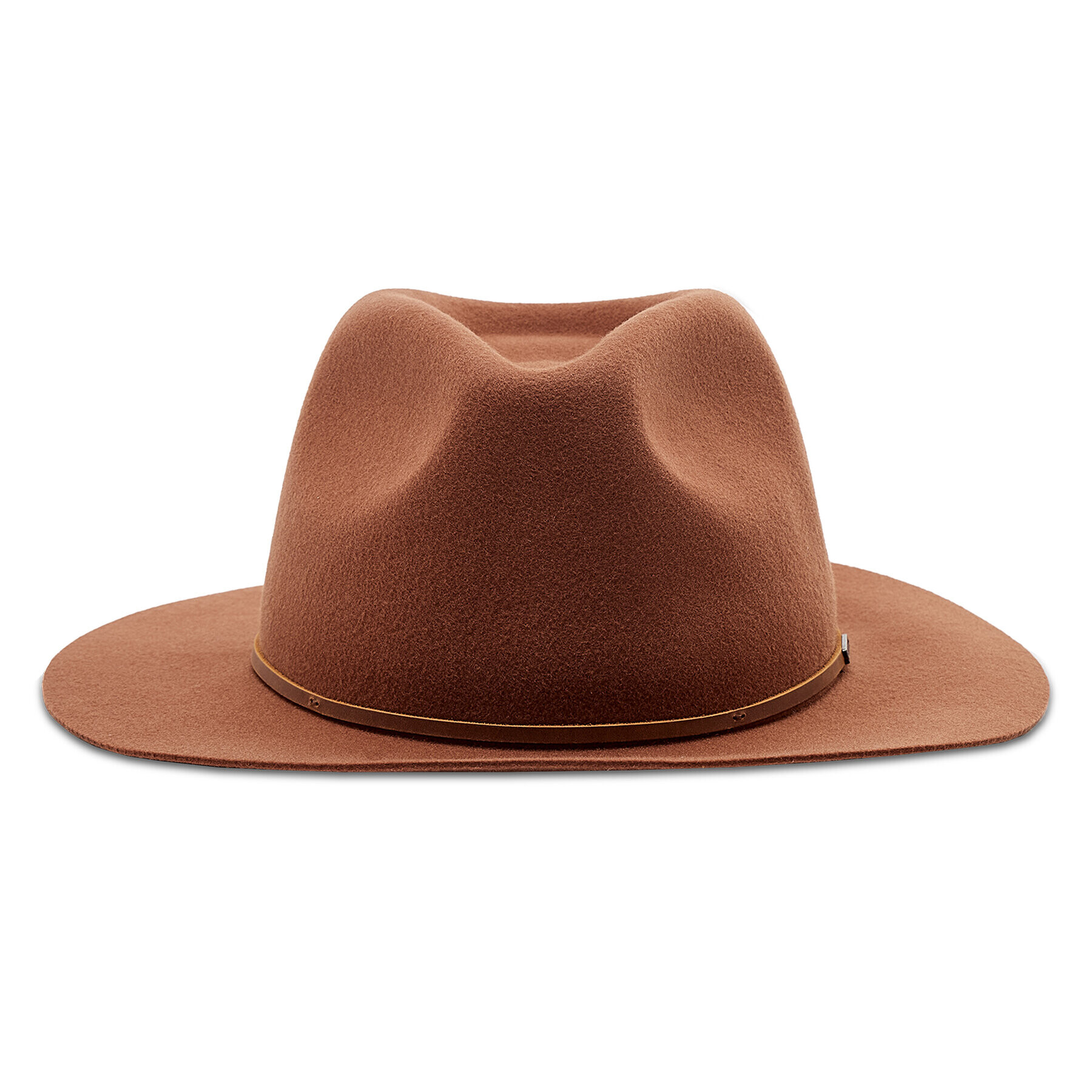 Brixton Капела Wesley Packable Fedora 10762 Кафяв - Pepit.bg