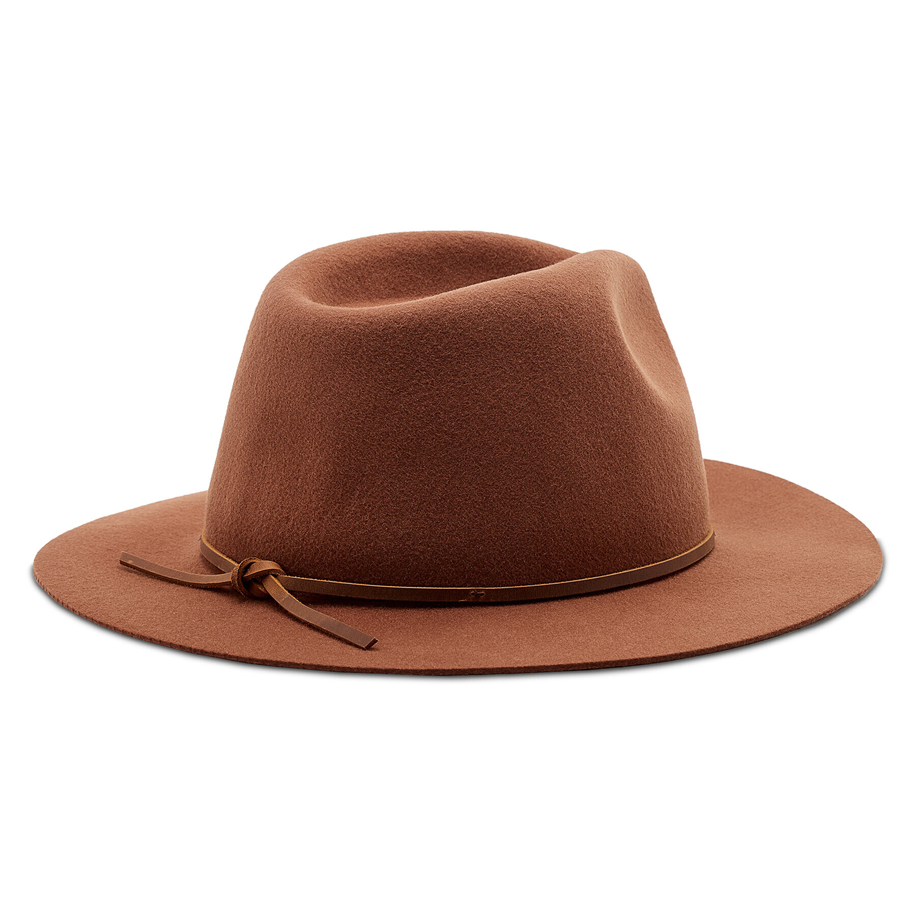 Brixton Капела Wesley Packable Fedora 10762 Кафяв - Pepit.bg
