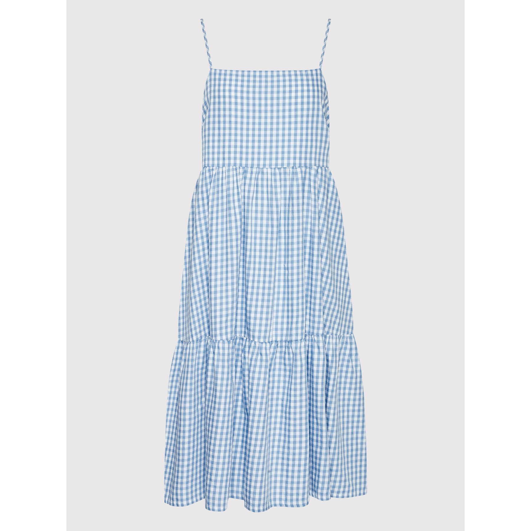 Brixton Лятна рокля Gingham 04290 Син Regular Fit - Pepit.bg