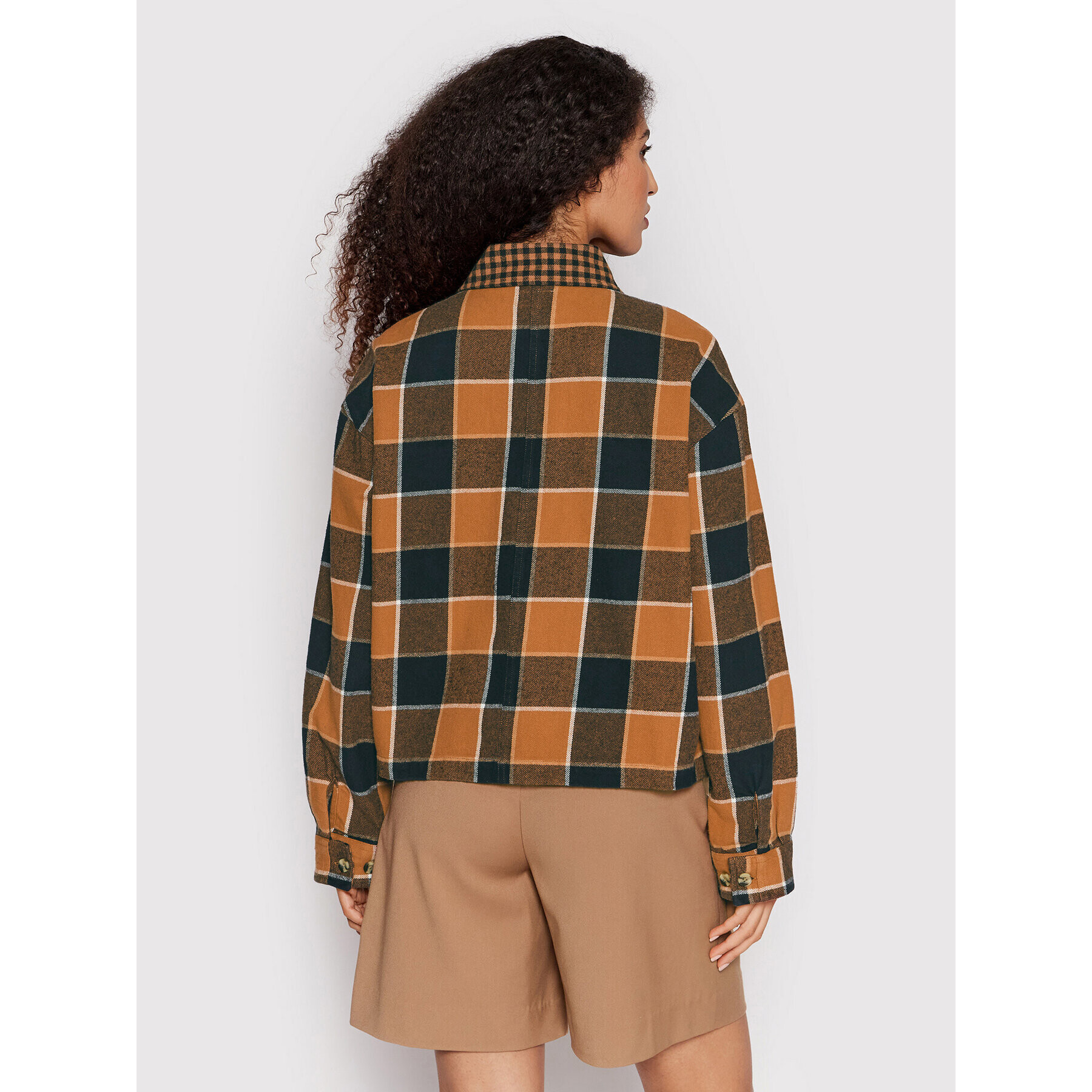 Brixton Преходно яке Bowery 01209 Кафяв Regular Fit - Pepit.bg