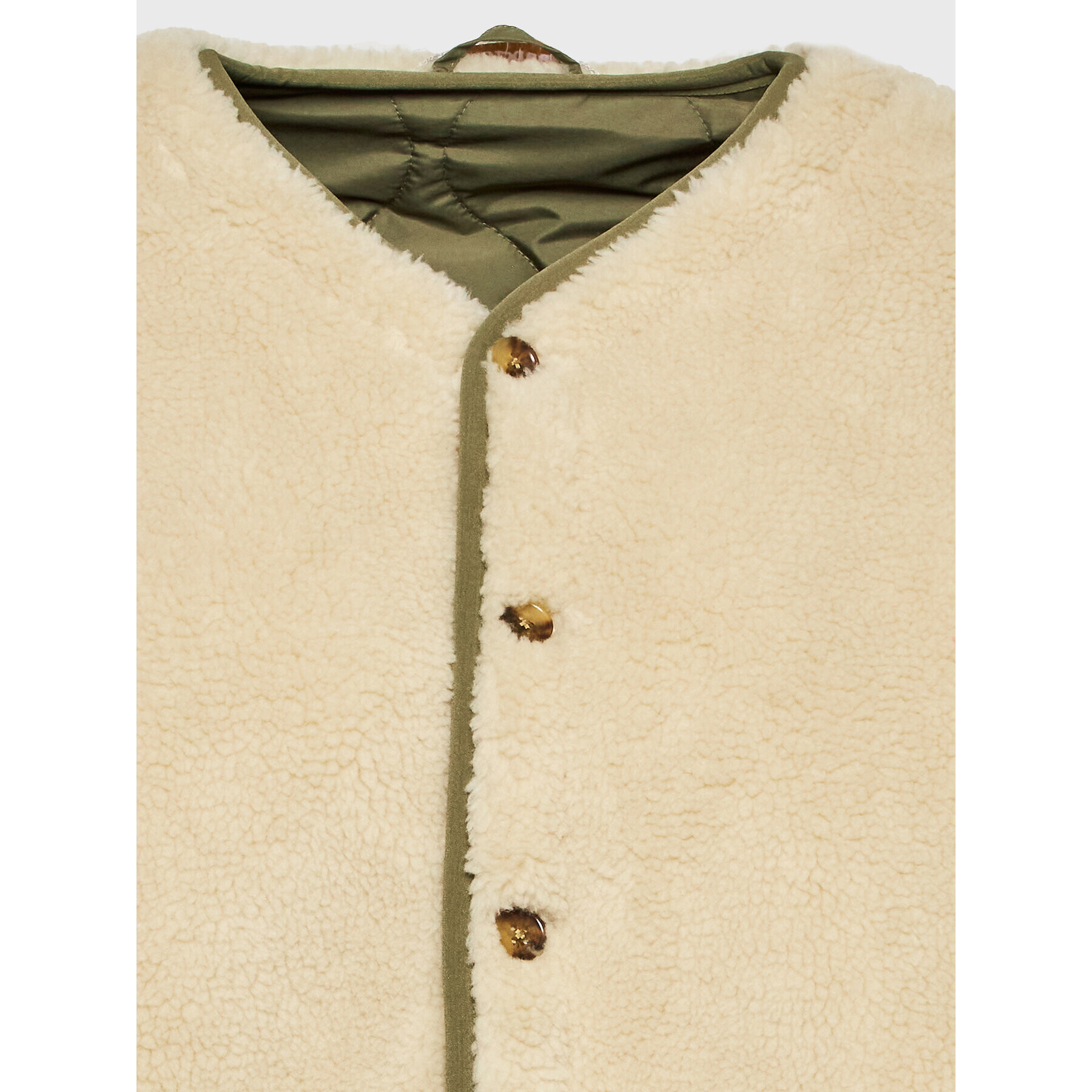 Brixton Преходно яке Sherpa 03356 Зелен Regular Fit - Pepit.bg