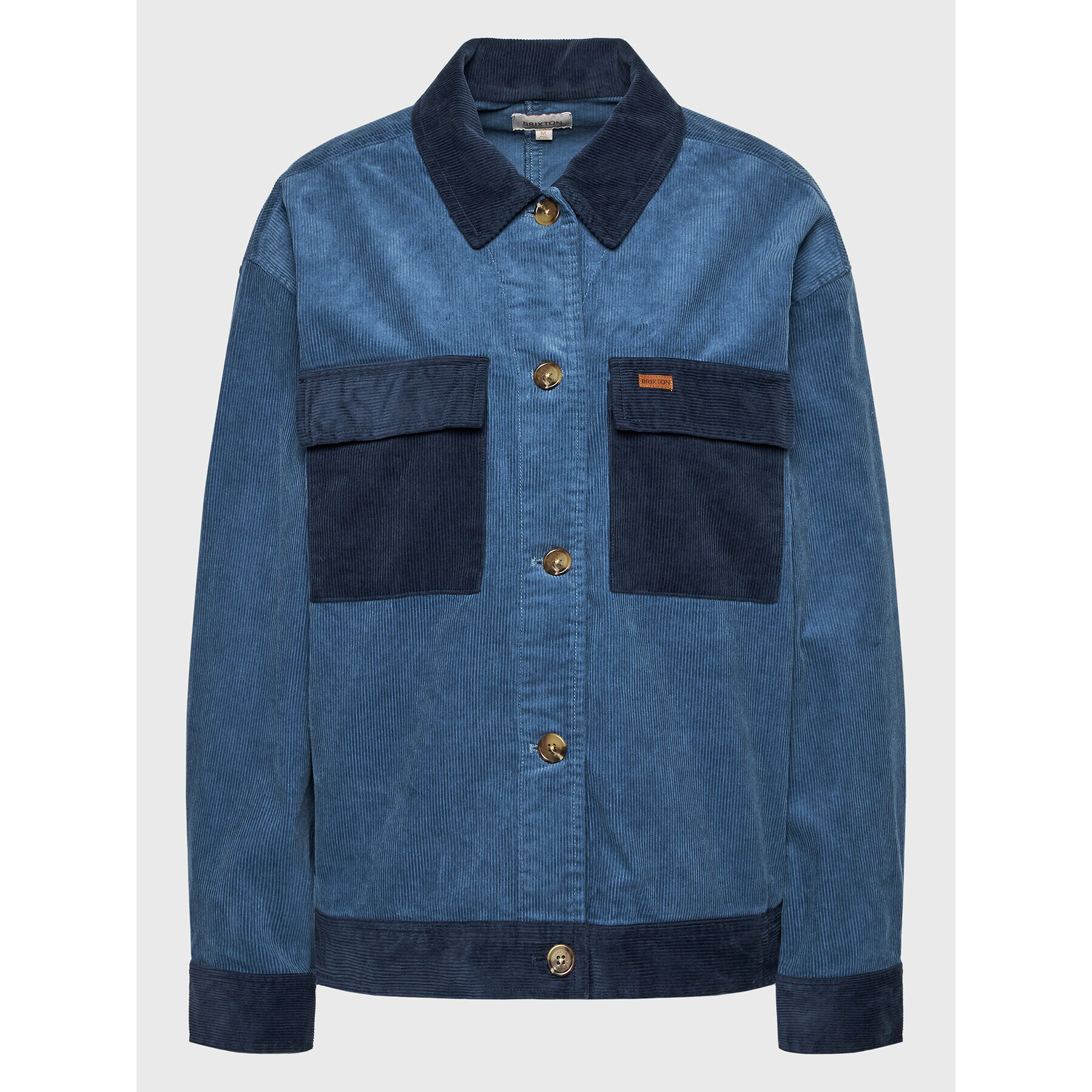 Brixton Преходно яке Star 03353 Син Relaxed Fit - Pepit.bg