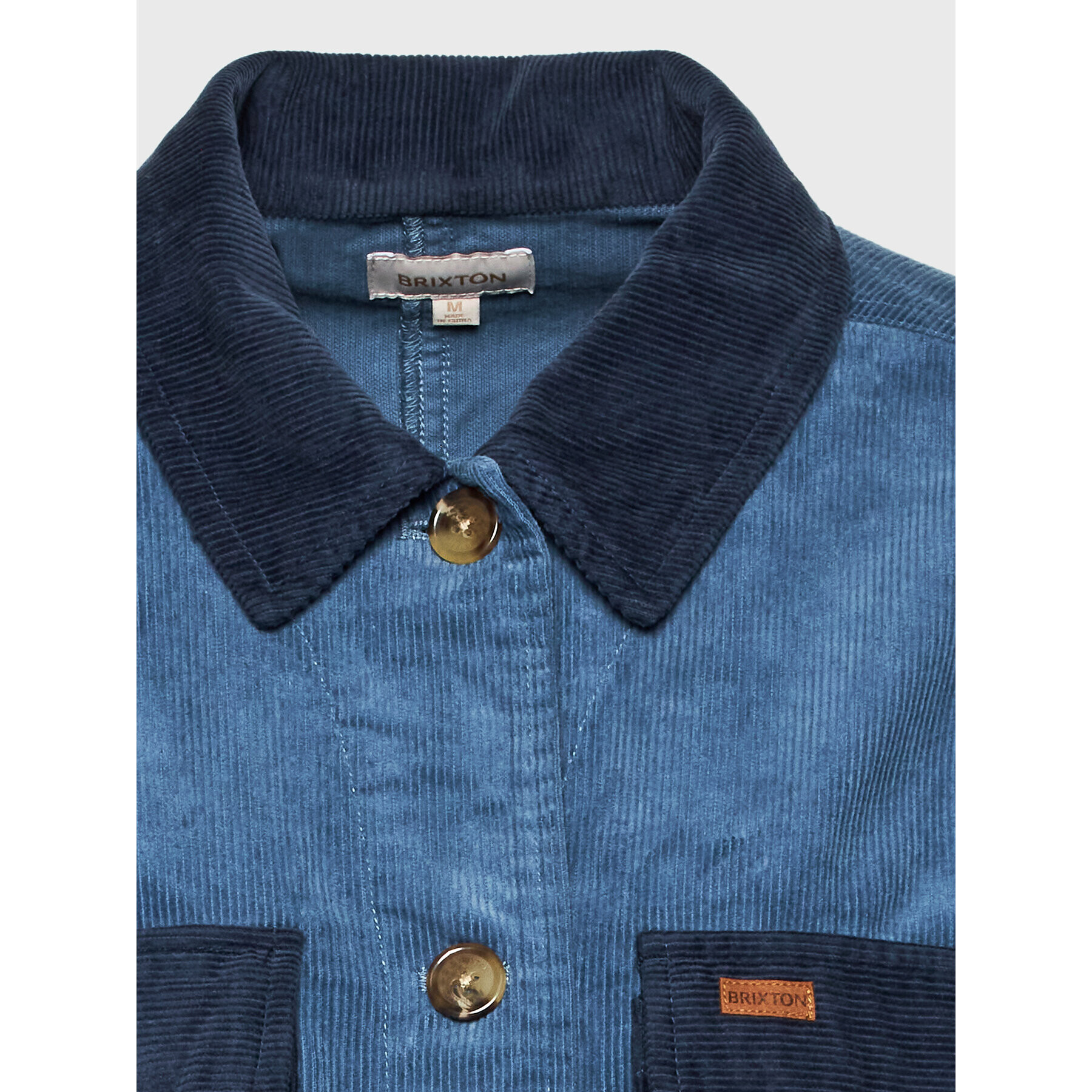 Brixton Преходно яке Star 03353 Син Relaxed Fit - Pepit.bg