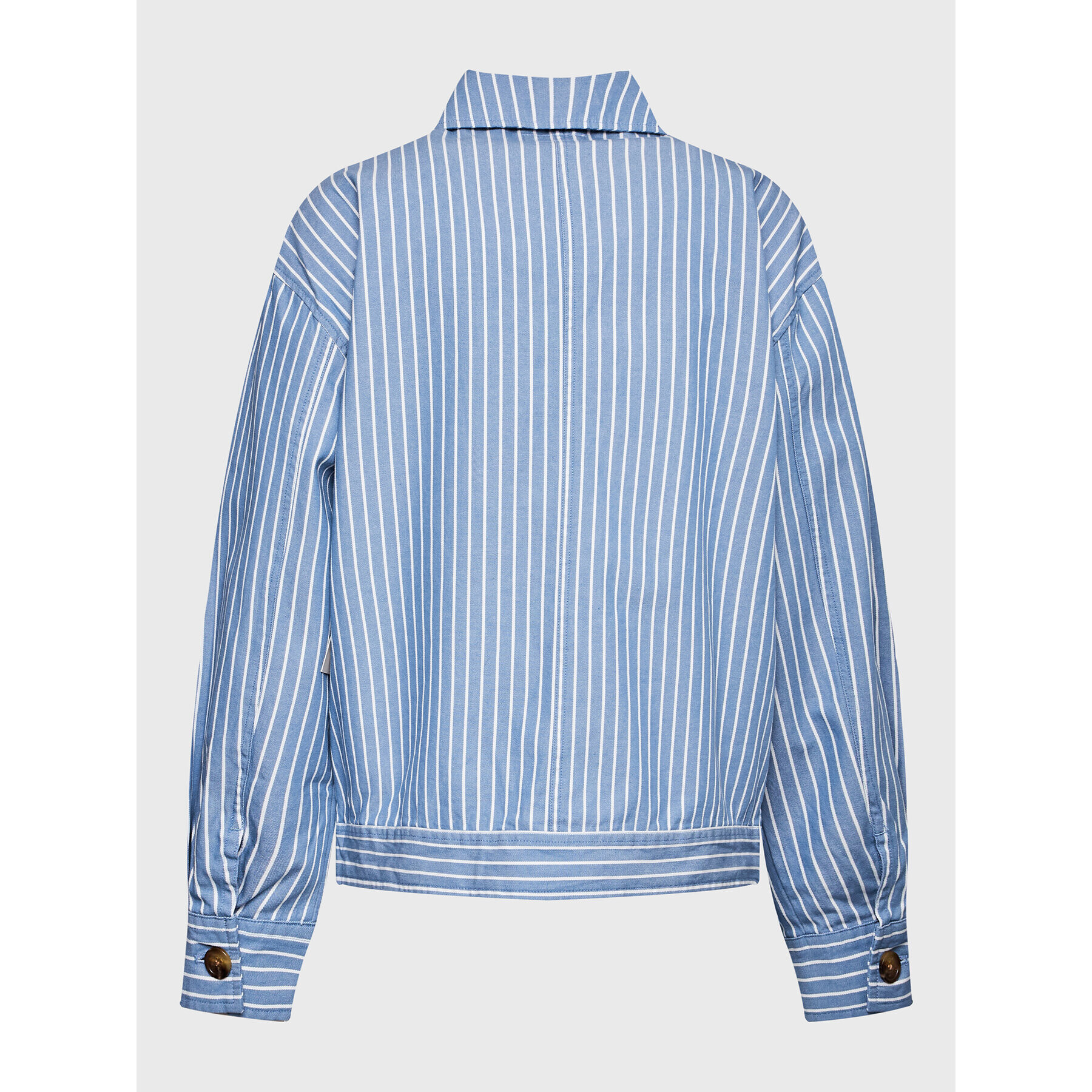 Brixton Преходно яке Stark 03379 Син Oversize - Pepit.bg