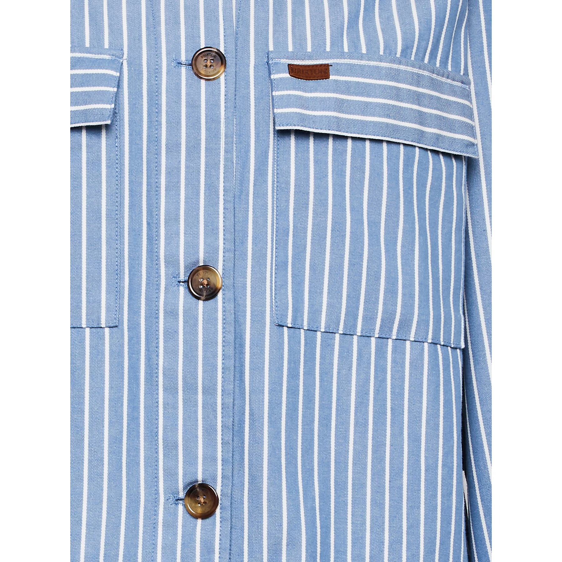 Brixton Преходно яке Stark 03379 Син Oversize - Pepit.bg