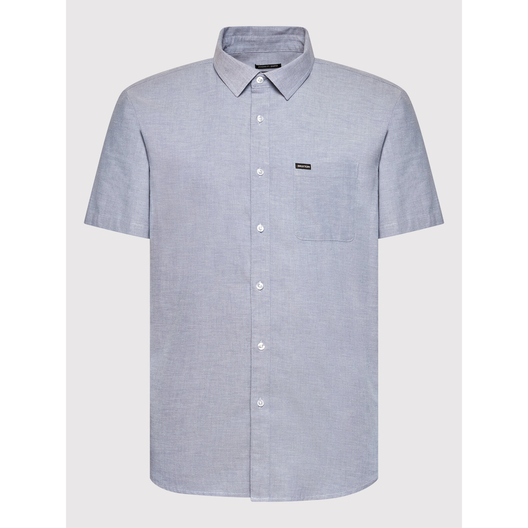Brixton Риза Charter Oxford 01217 Син Standard Fit - Pepit.bg