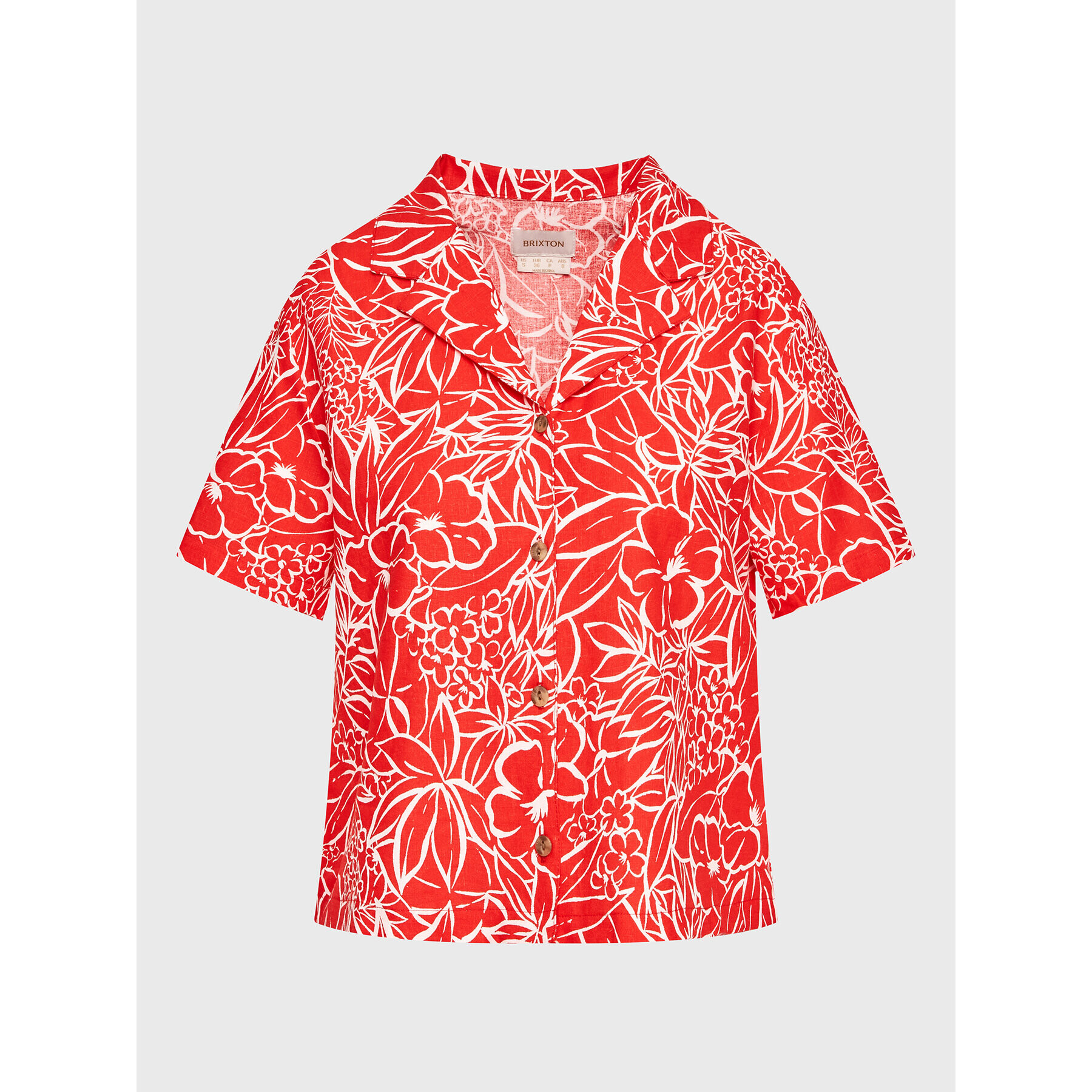 Brixton Риза Indo 1335 Черен Regular Fit - Pepit.bg