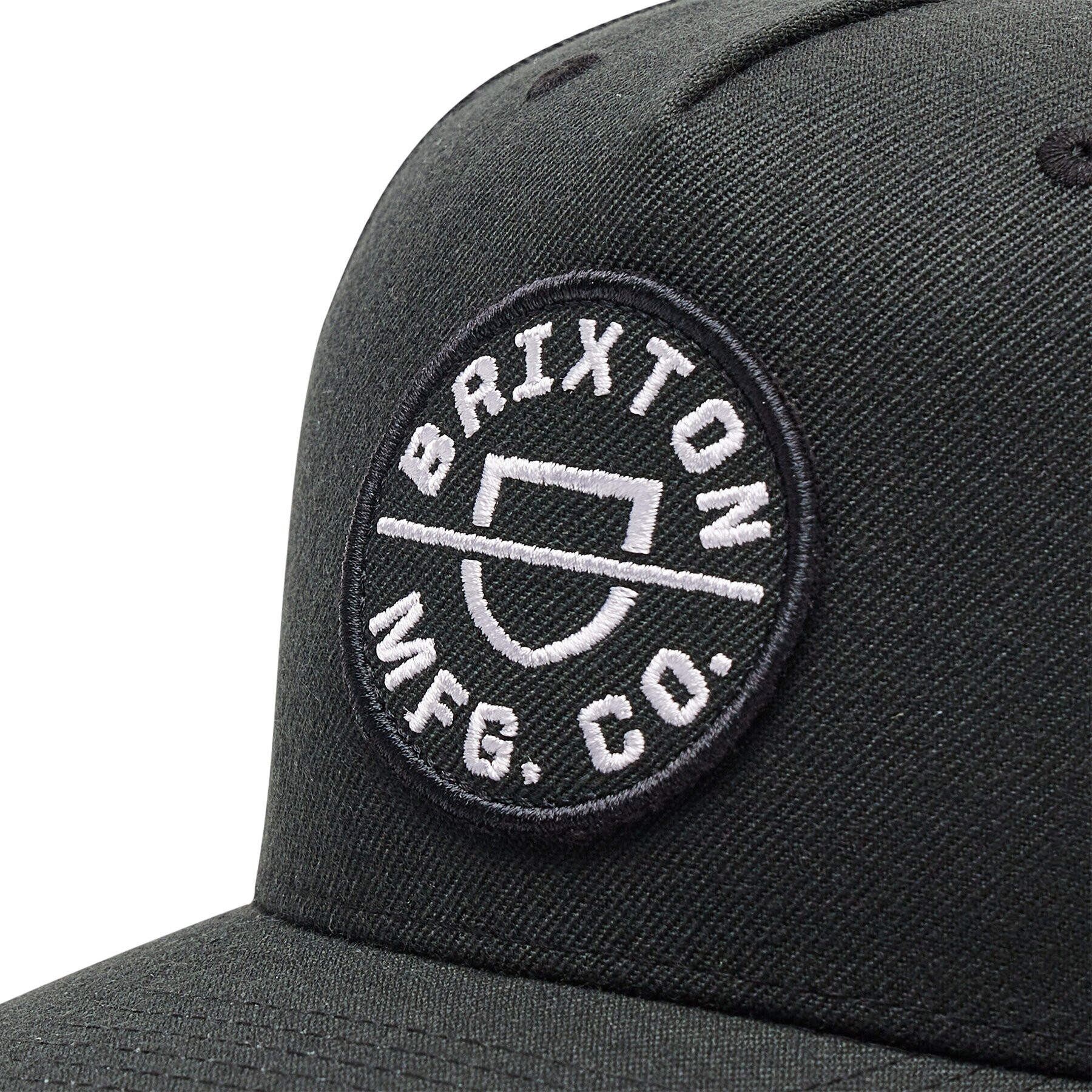 Brixton Шапка с козирка Crest C NetPlus MP Snapback 11001 Черен - Pepit.bg