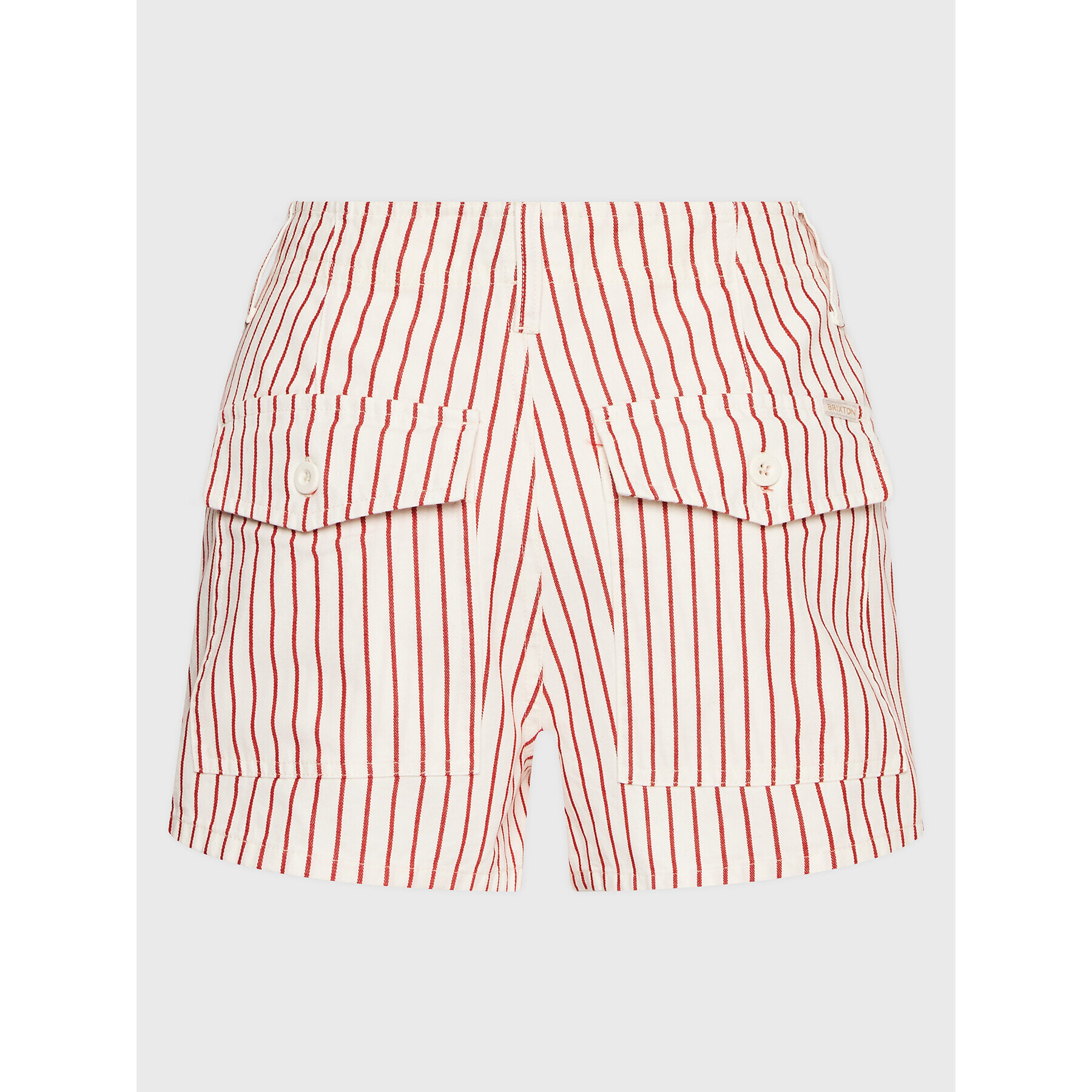 Brixton Шорти от плат Vancouver 4825 Бял Regular Fit - Pepit.bg