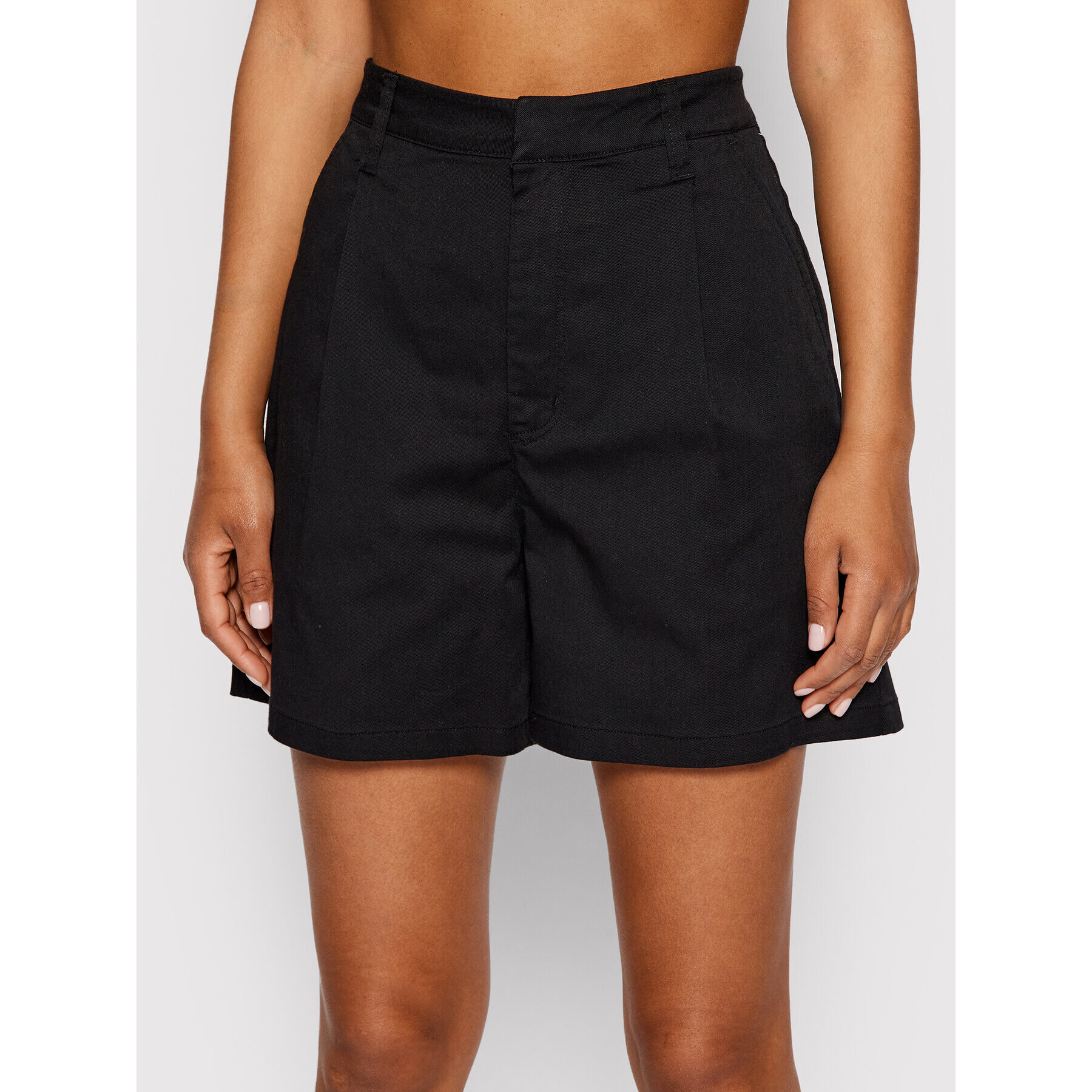 Brixton Шорти от плат Victory 04240 Черен Regular Fit - Pepit.bg
