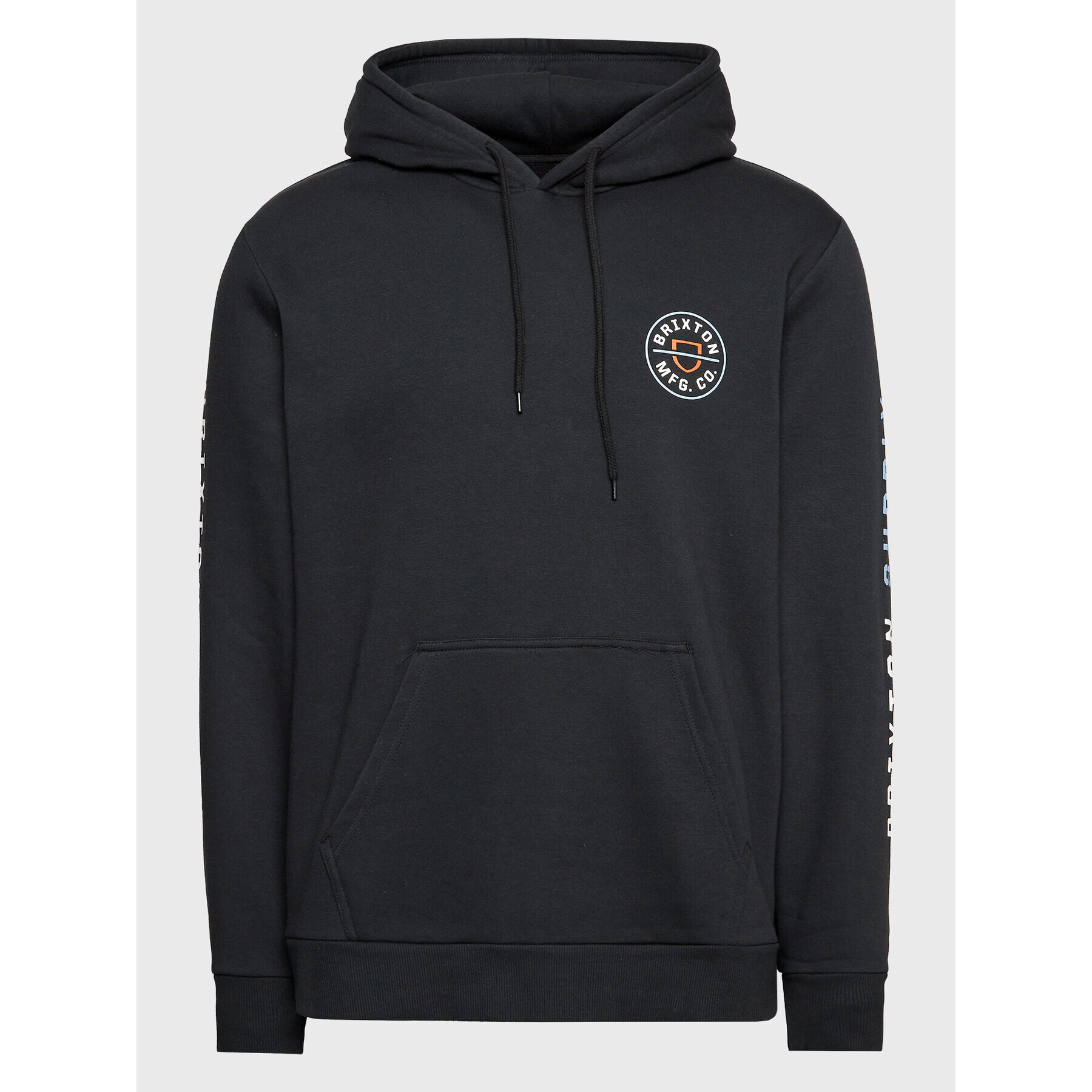 Brixton Суитшърт Crest 22021 Черен Regular Fit - Pepit.bg