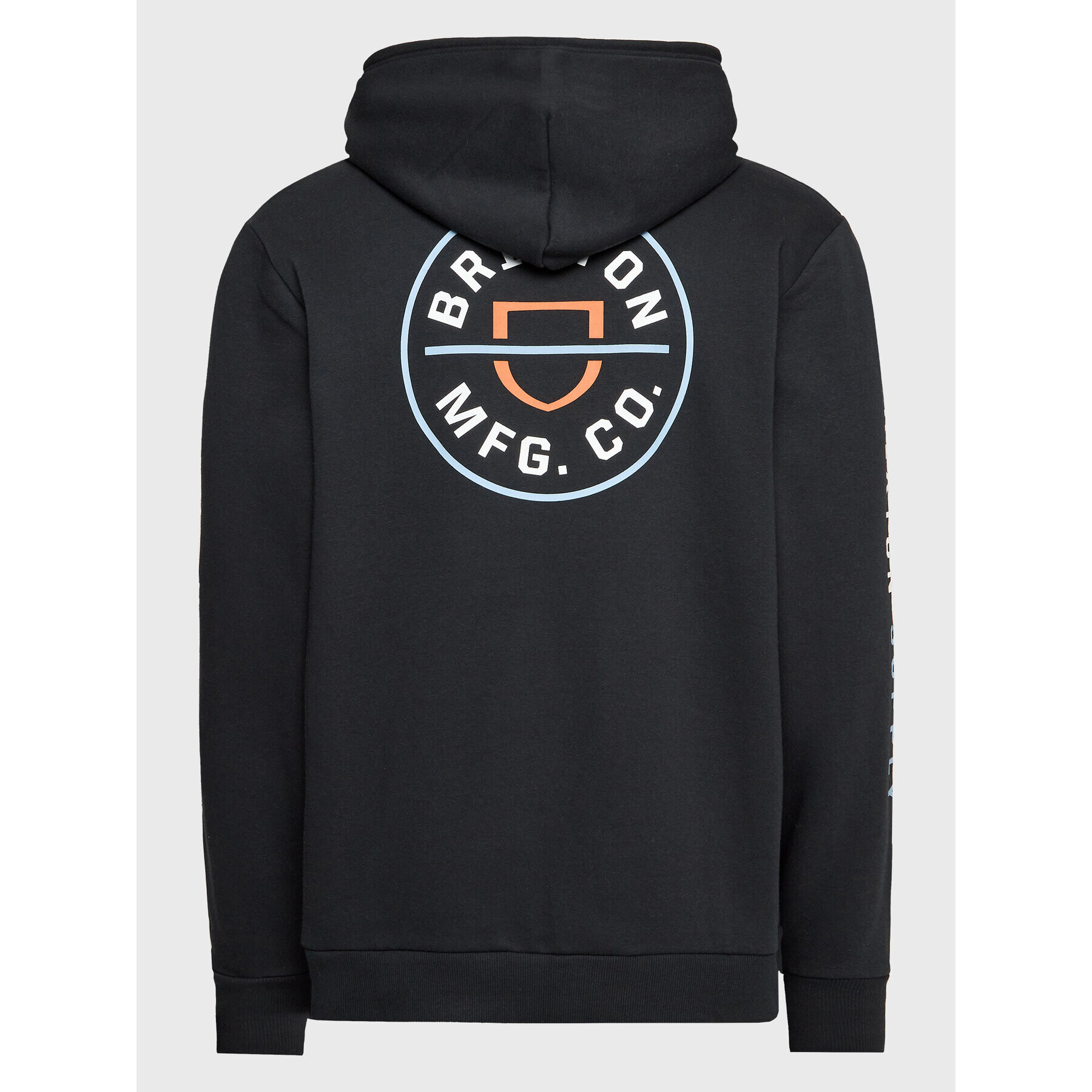 Brixton Суитшърт Crest 22021 Черен Regular Fit - Pepit.bg