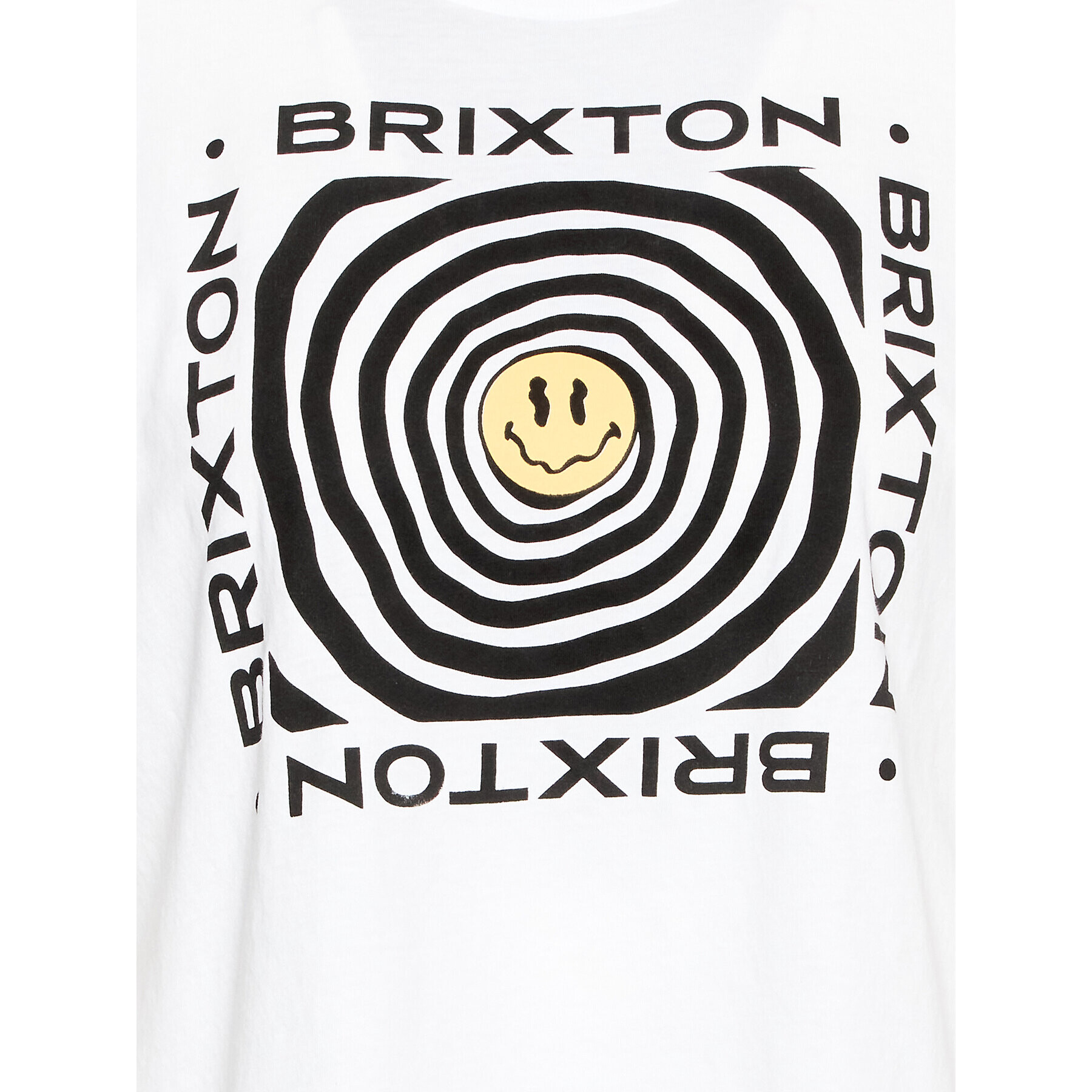 Brixton Тишърт Dizzy 16867 Бял Regular Fit - Pepit.bg