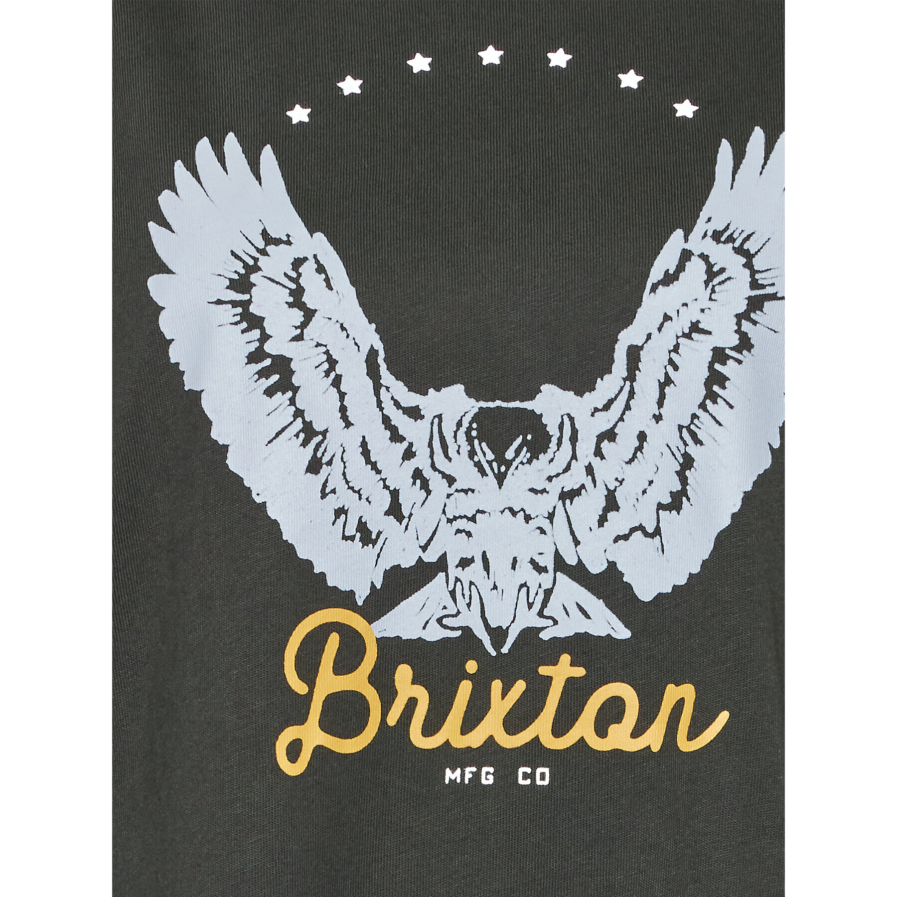 Brixton Тишърт Freebird 16794 Сив Oversize - Pepit.bg