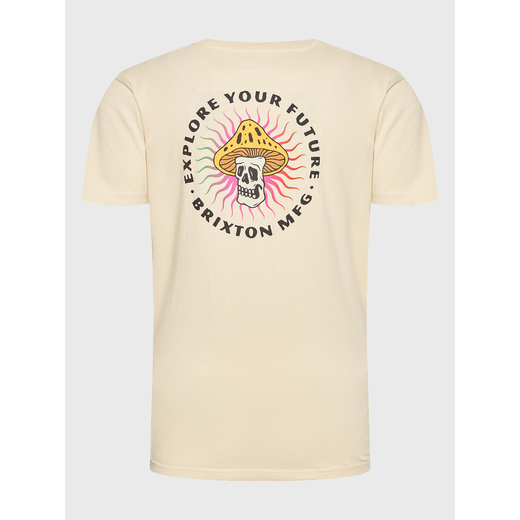 Brixton Тишърт Future 16853 Бежов Relaxed Fit - Pepit.bg