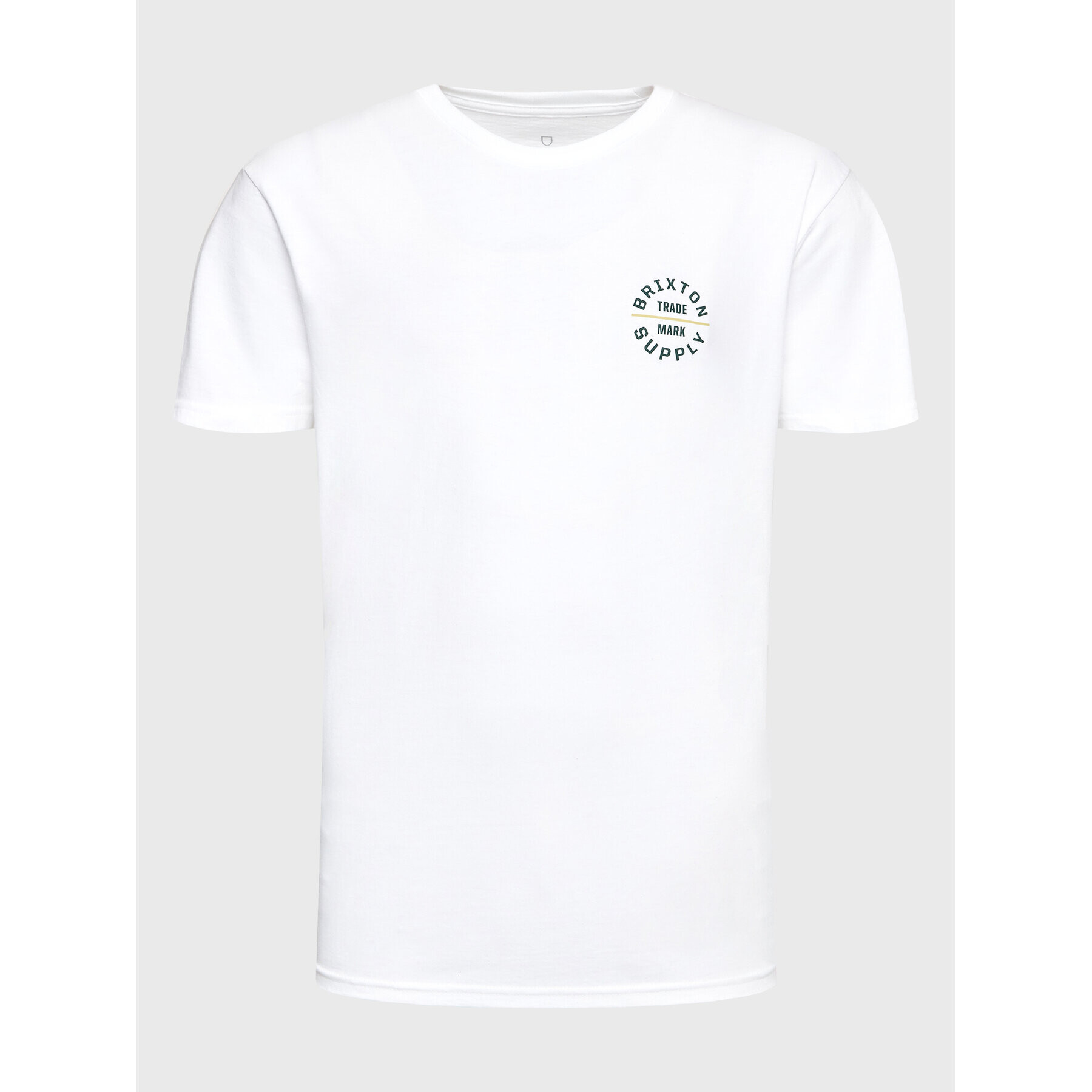 Brixton Тишърт Oath 16410 Бял Regular Fit - Pepit.bg