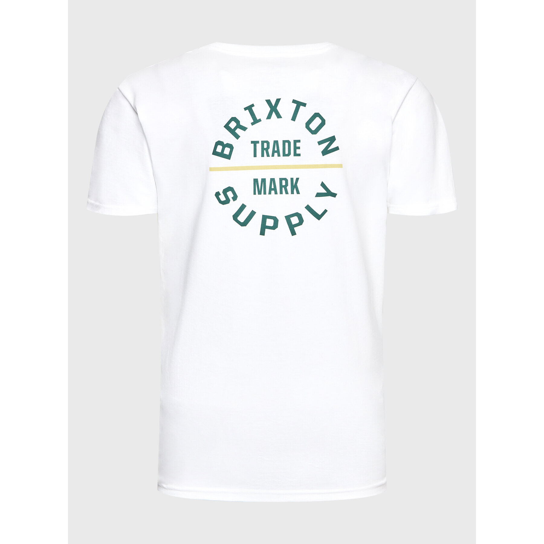 Brixton Тишърт Oath 16410 Бял Regular Fit - Pepit.bg