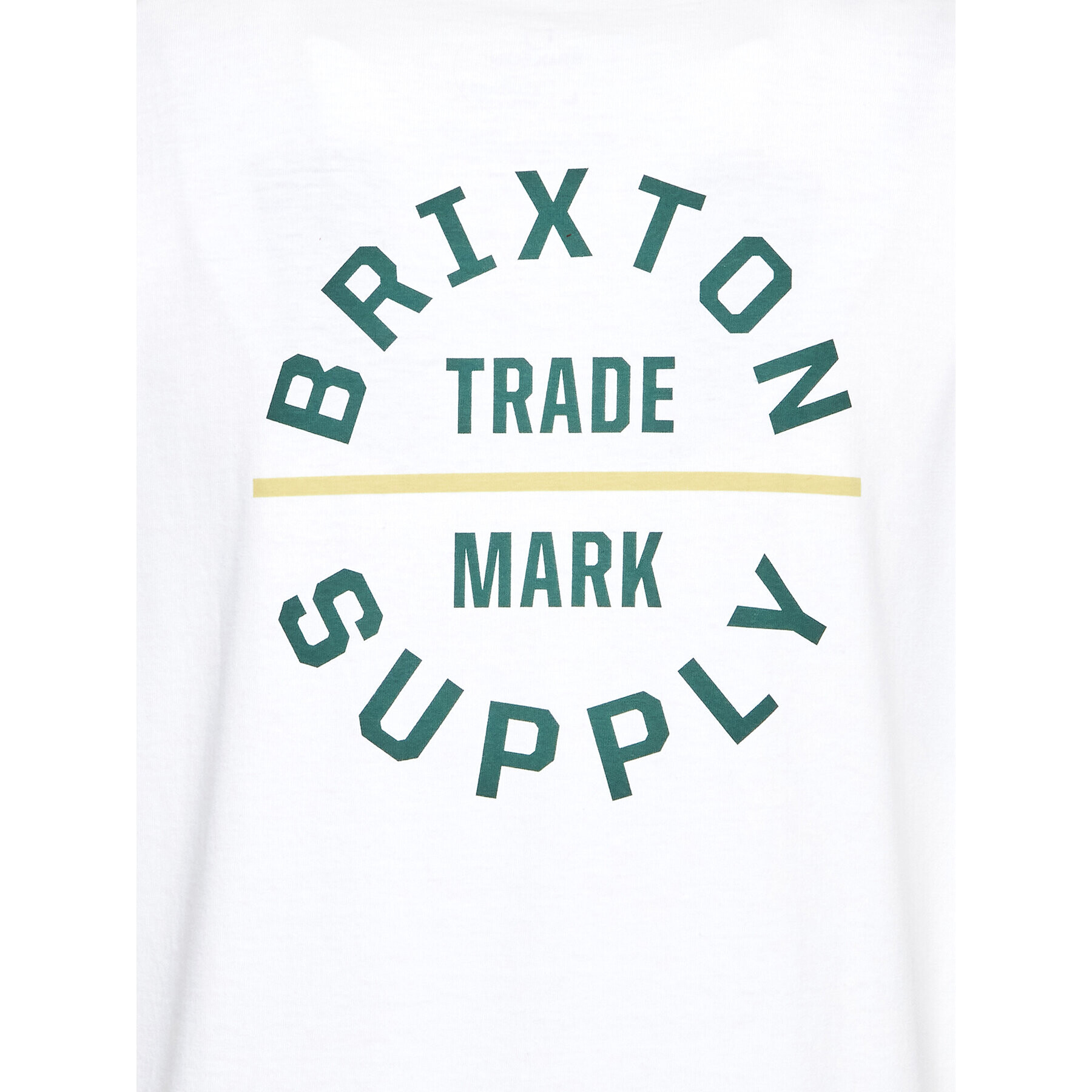 Brixton Тишърт Oath 16410 Бял Regular Fit - Pepit.bg
