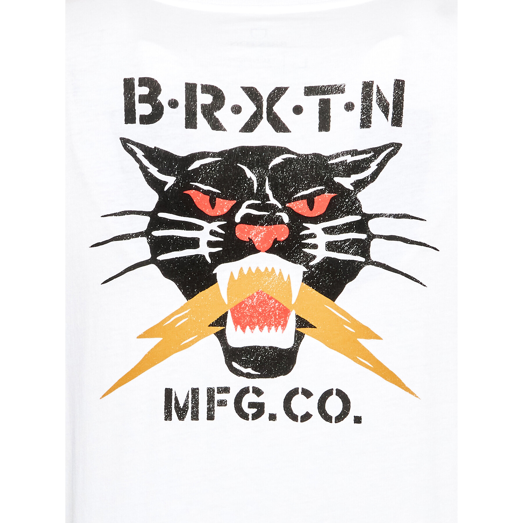 Brixton Тишърт Sparks 16861 Бял Regular Fit - Pepit.bg