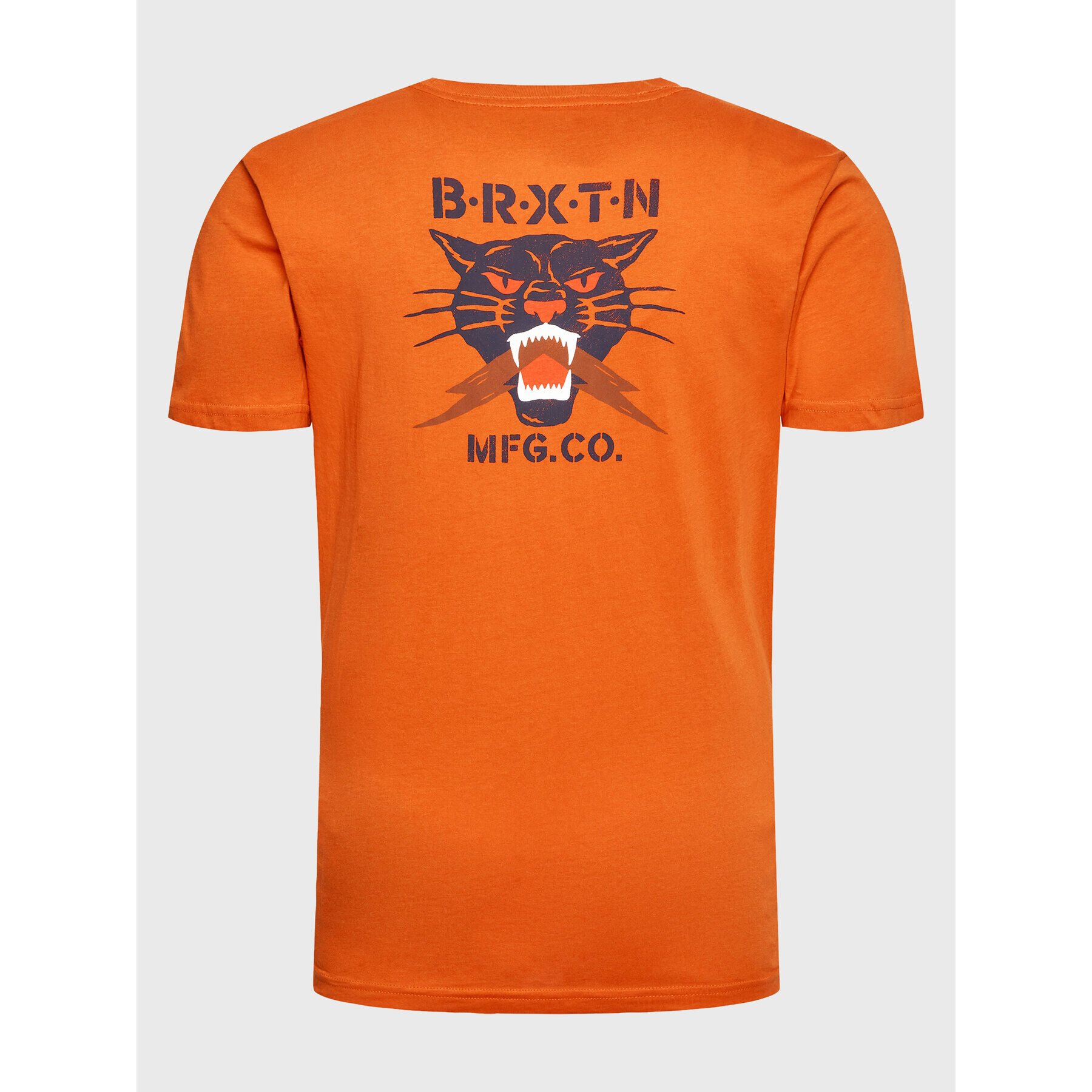 Brixton Тишърт Sparks 16861 Оранжев Regular Fit - Pepit.bg