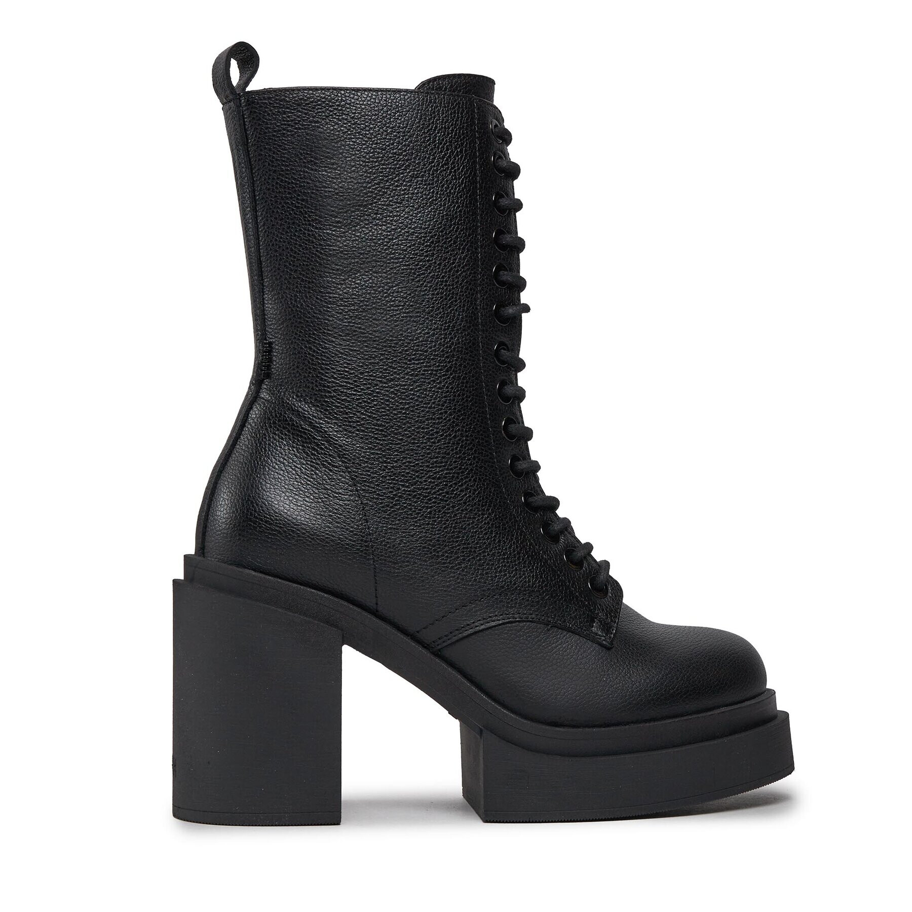 Bronx Боти Ankle boots 34290-U Черен - Pepit.bg