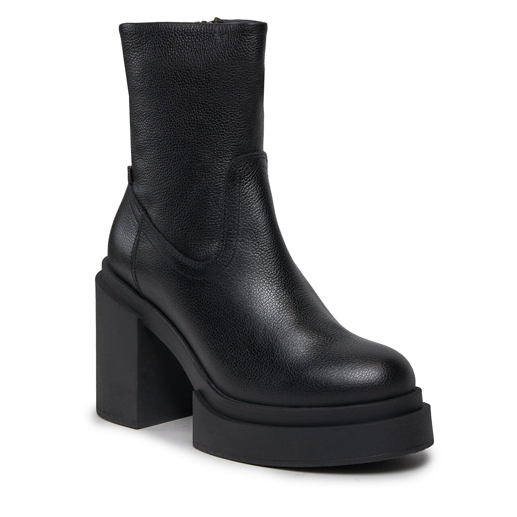 Bronx Боти Ankle boots 34292-U Черен - Pepit.bg