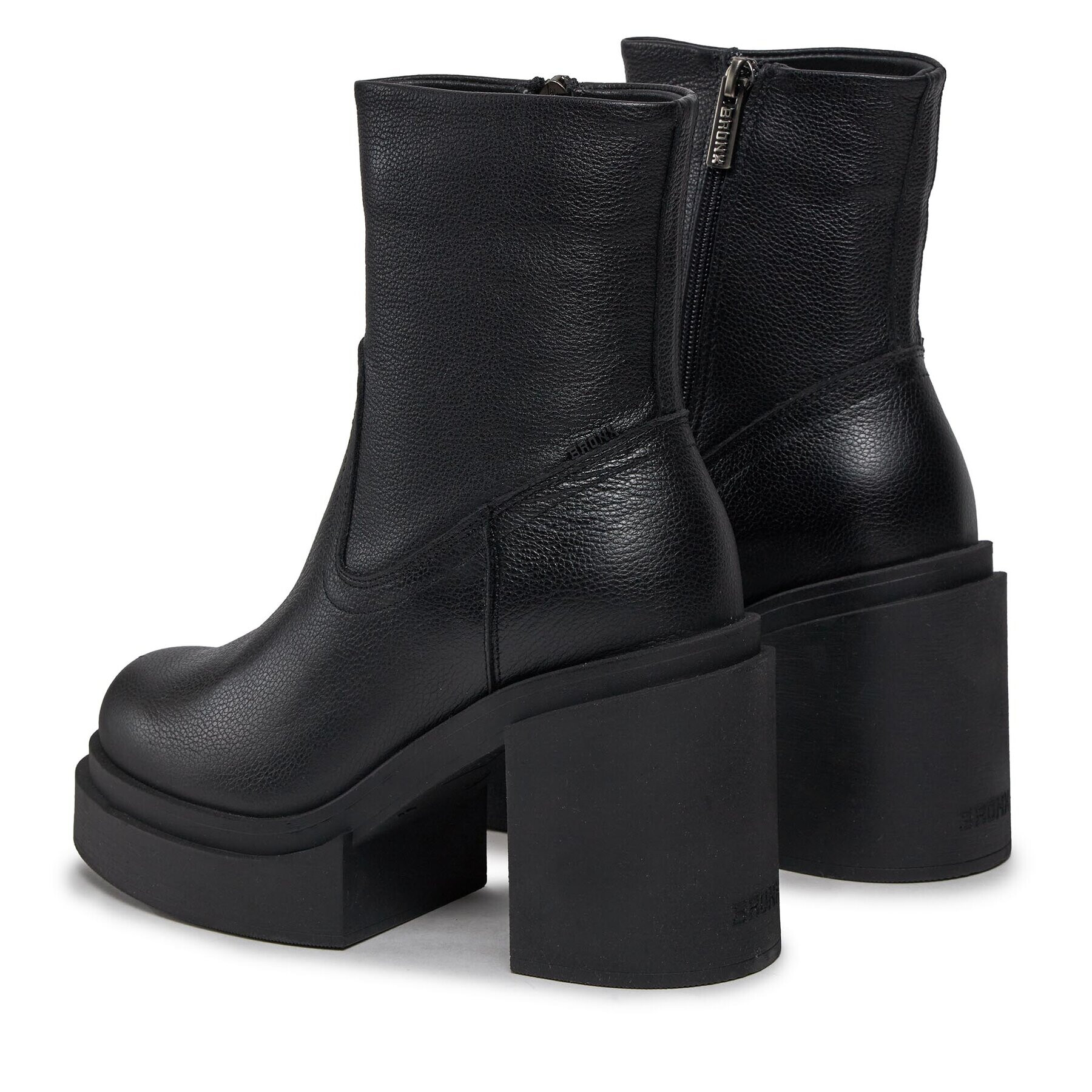 Bronx Боти Ankle boots 34292-U Черен - Pepit.bg