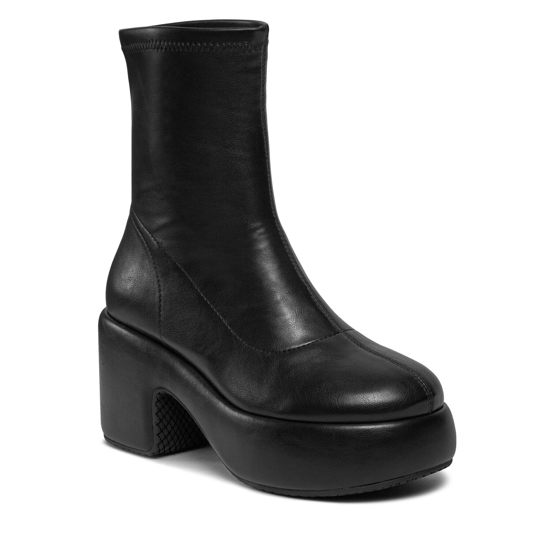 Bronx Боти Ankle boots 47516-A Черен - Pepit.bg