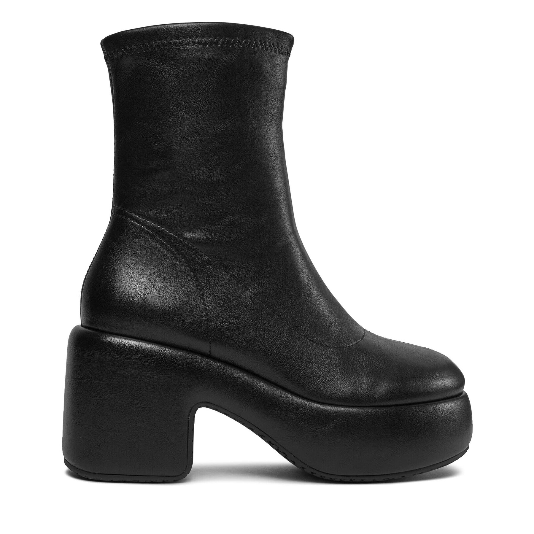 Bronx Боти Ankle boots 47516-A Черен - Pepit.bg