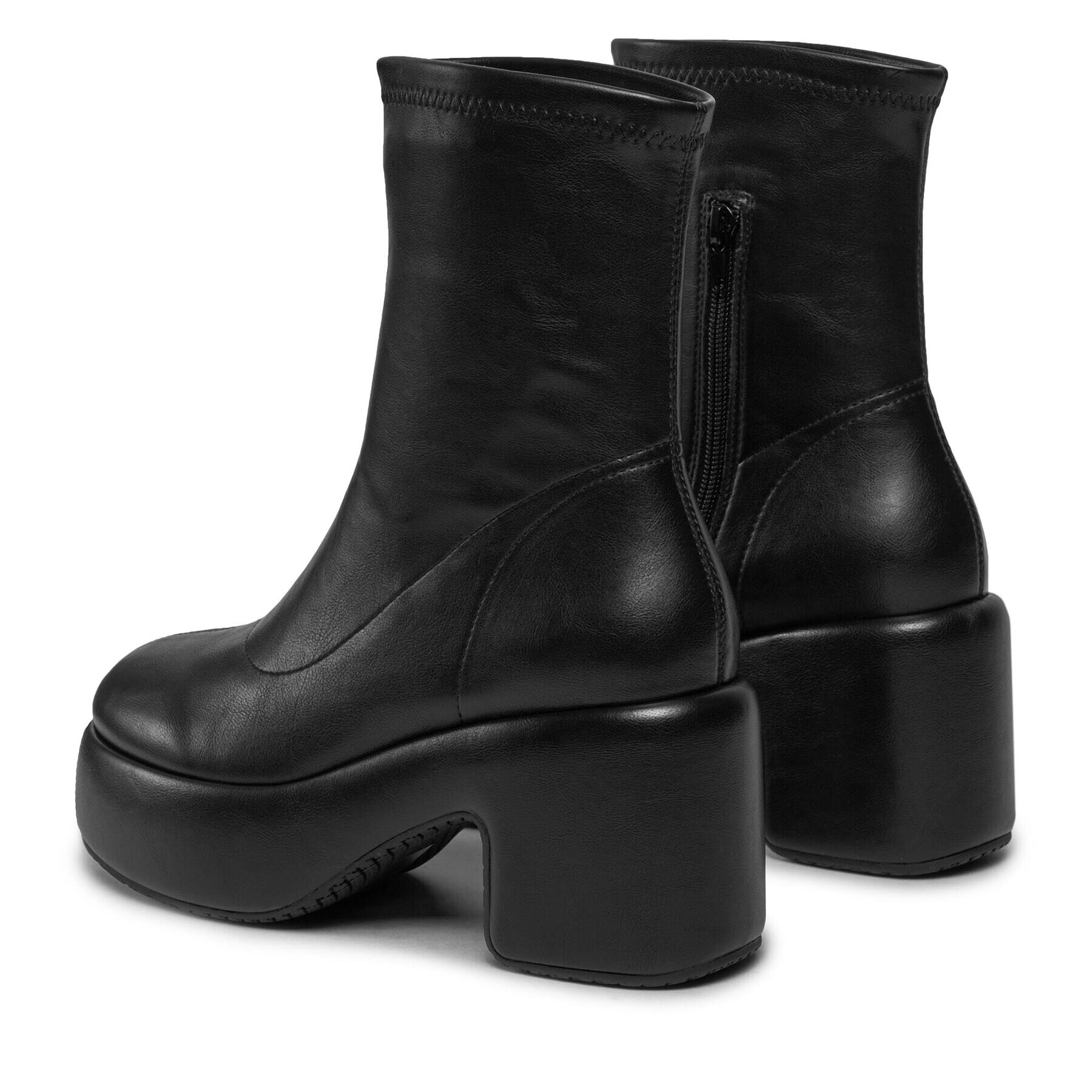 Bronx Боти Ankle boots 47516-A Черен - Pepit.bg