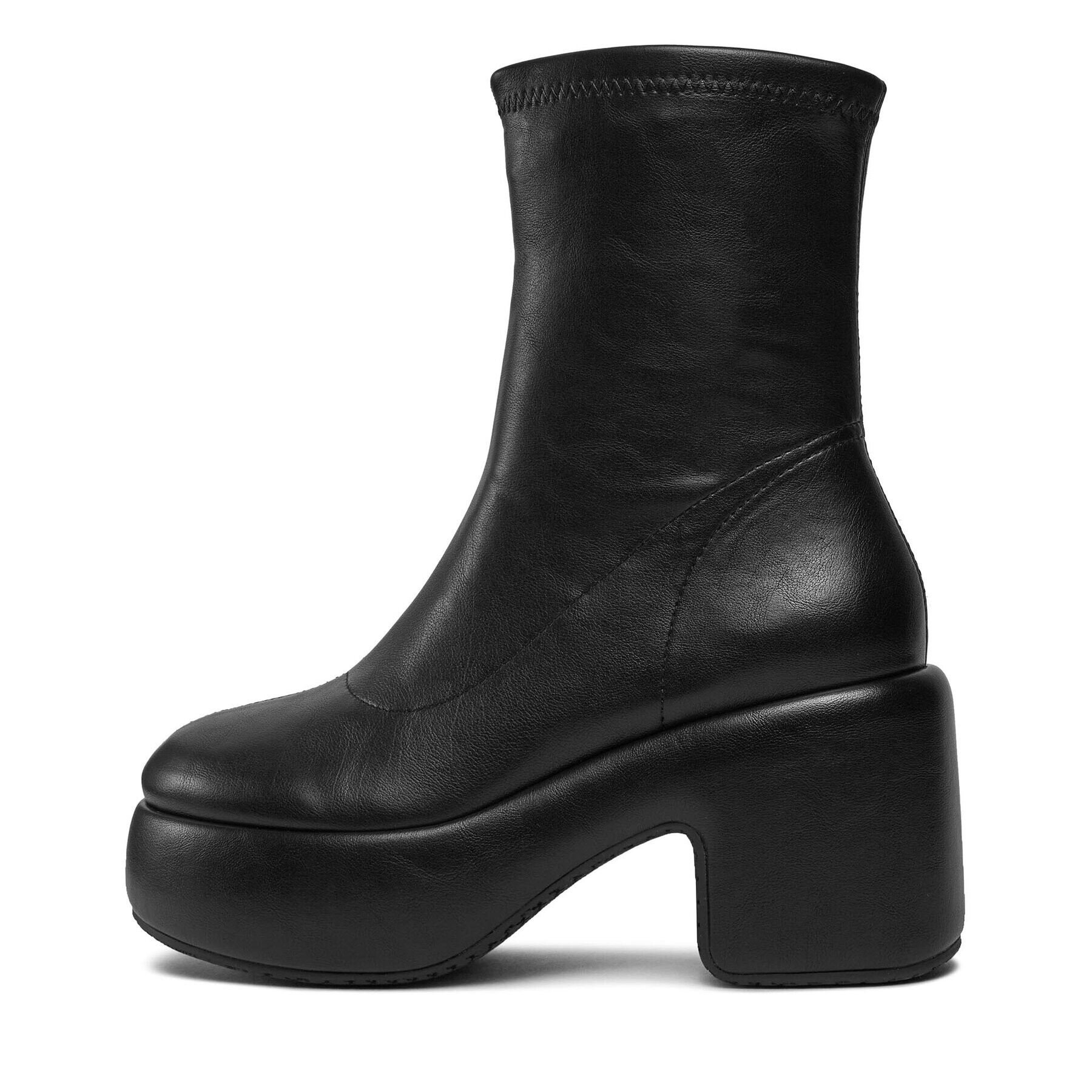 Bronx Боти Ankle boots 47516-A Черен - Pepit.bg