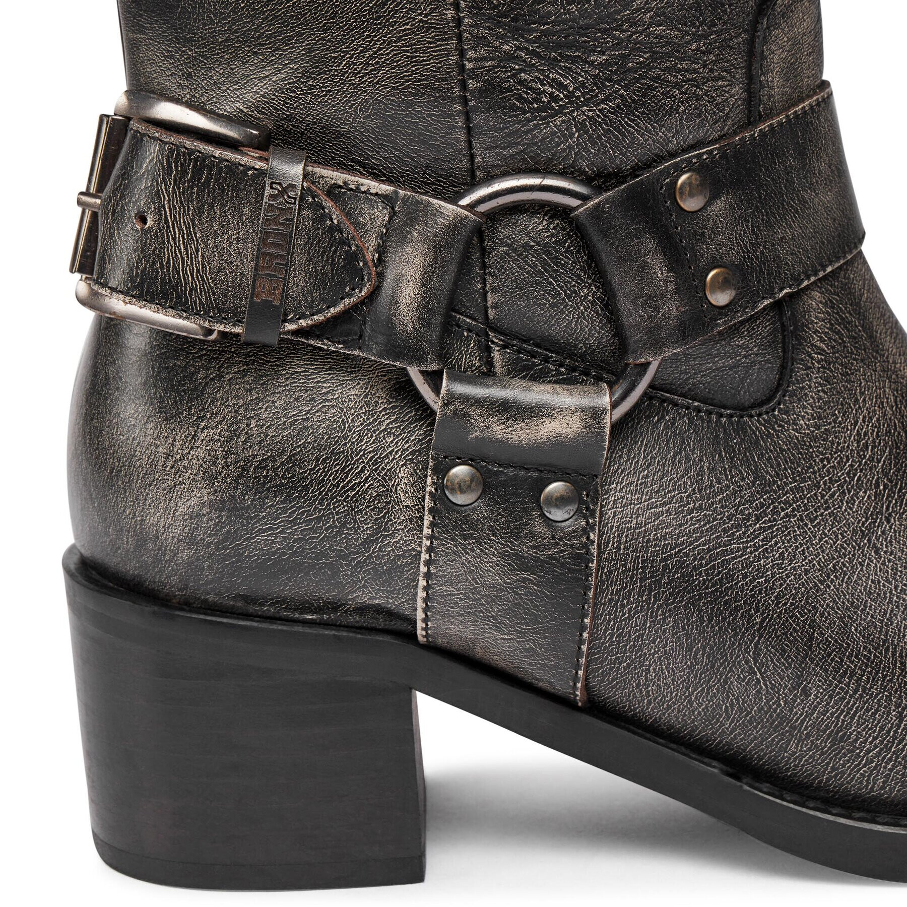 Bronx Ботуши High boots 14291-A Черен - Pepit.bg