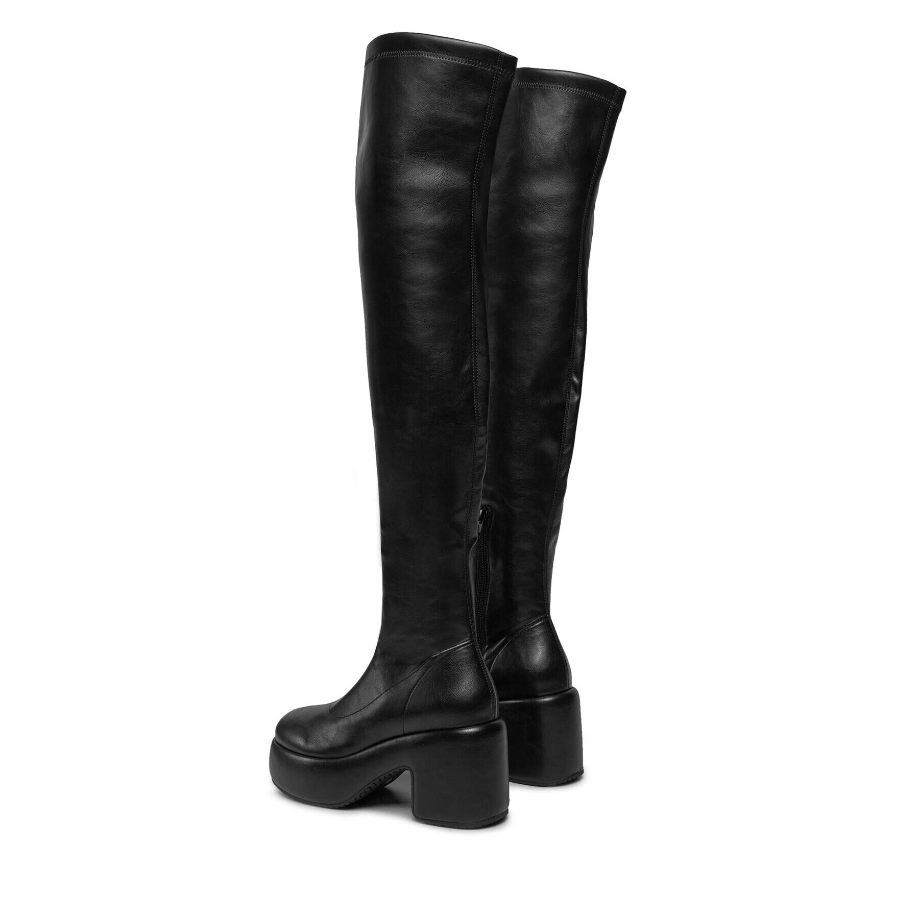 Bronx Чизми High Knee Boots 14295-A Черен - Pepit.bg