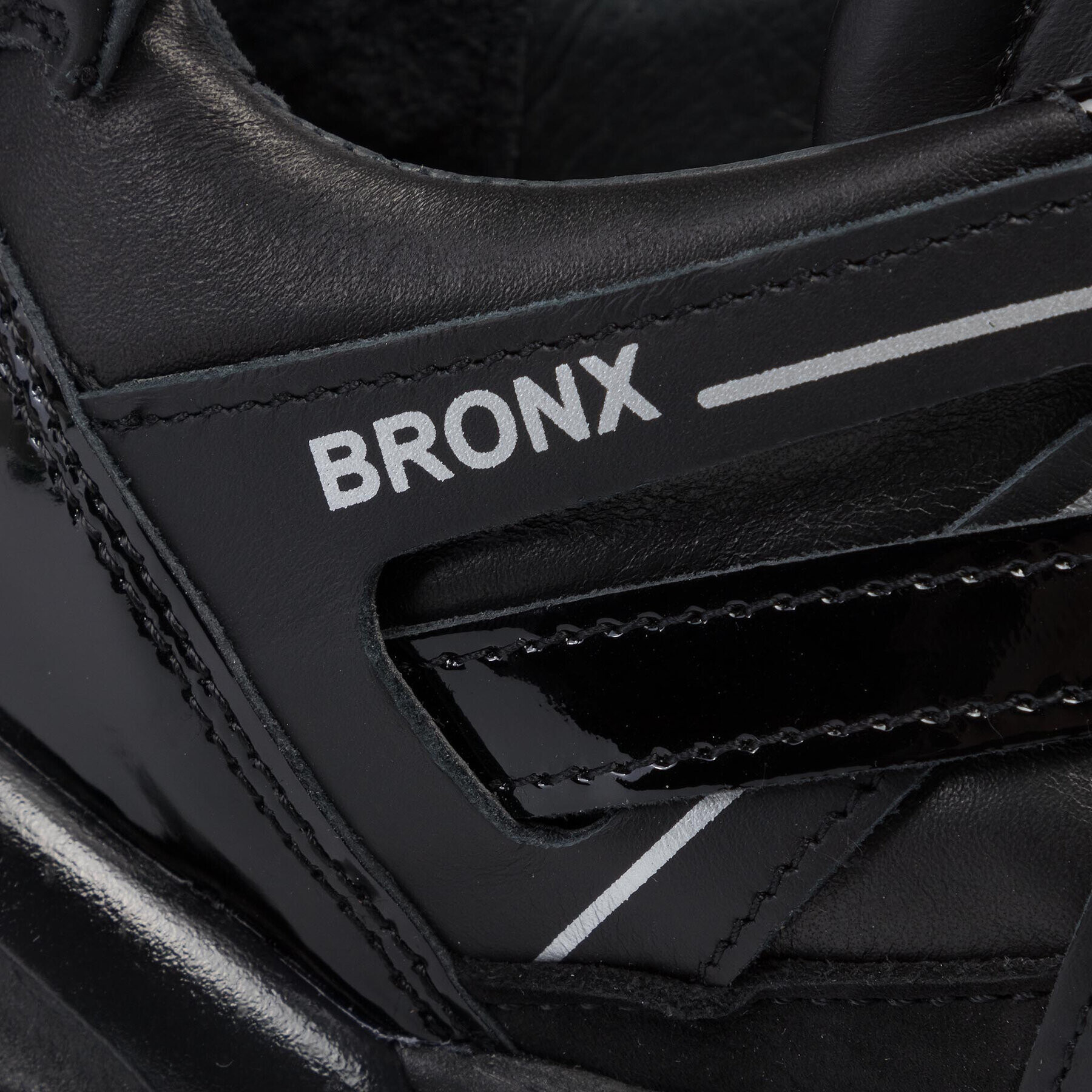 Bronx Сникърси 66285-BH BX 1621 Черен - Pepit.bg