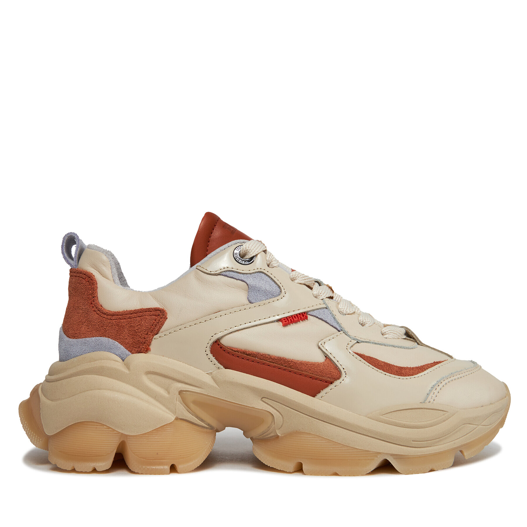 Bronx Сникърси Platform Sneakers 66461B-AO Екрю - Pepit.bg