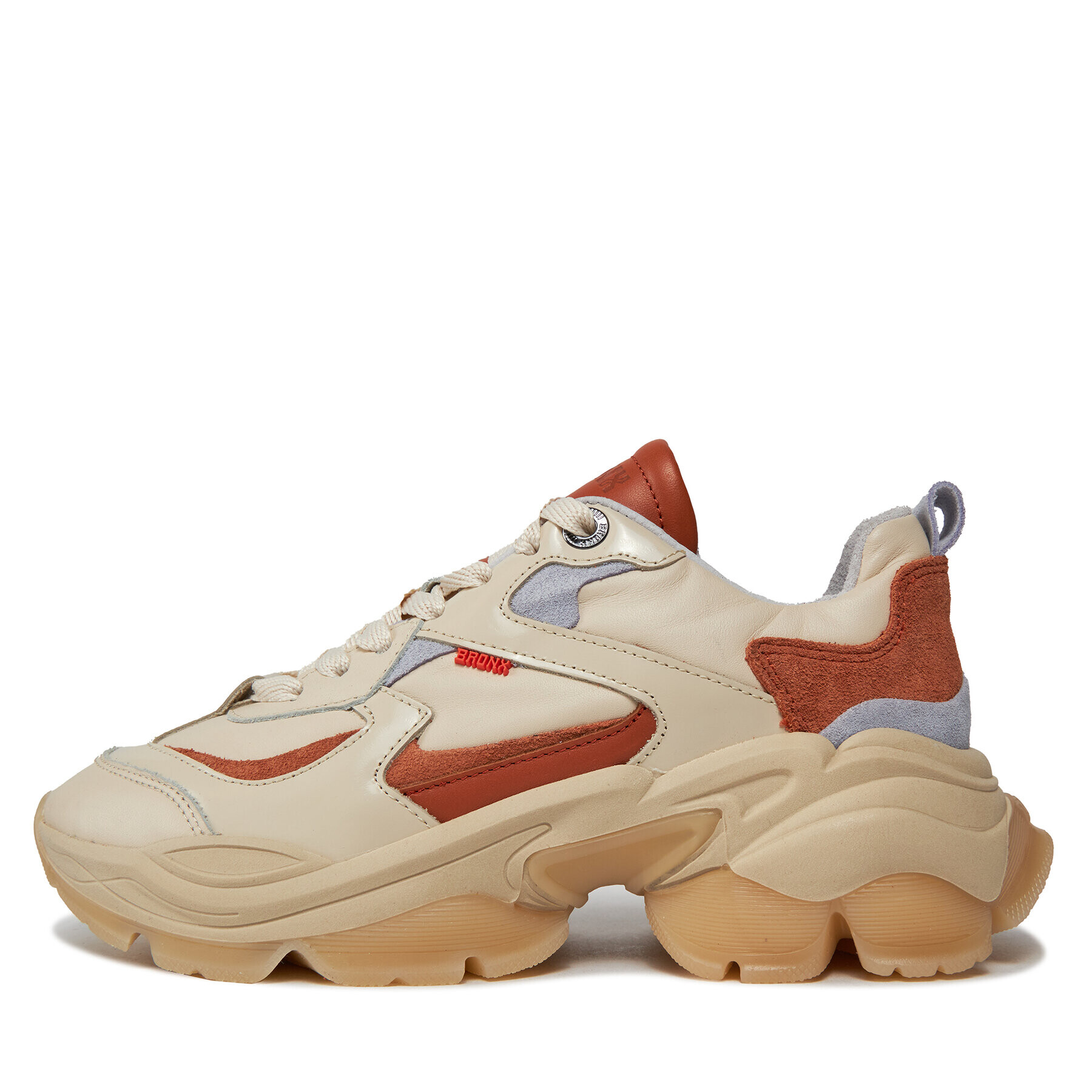 Bronx Сникърси Platform Sneakers 66461B-AO Екрю - Pepit.bg