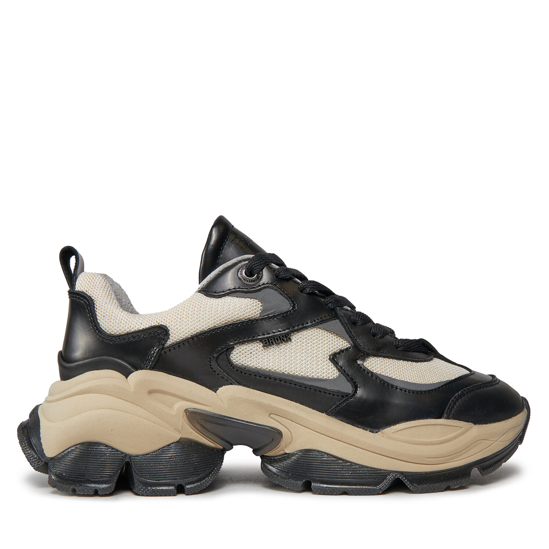 Bronx Сникърси Platform sneakers 66461B-OA Черен - Pepit.bg
