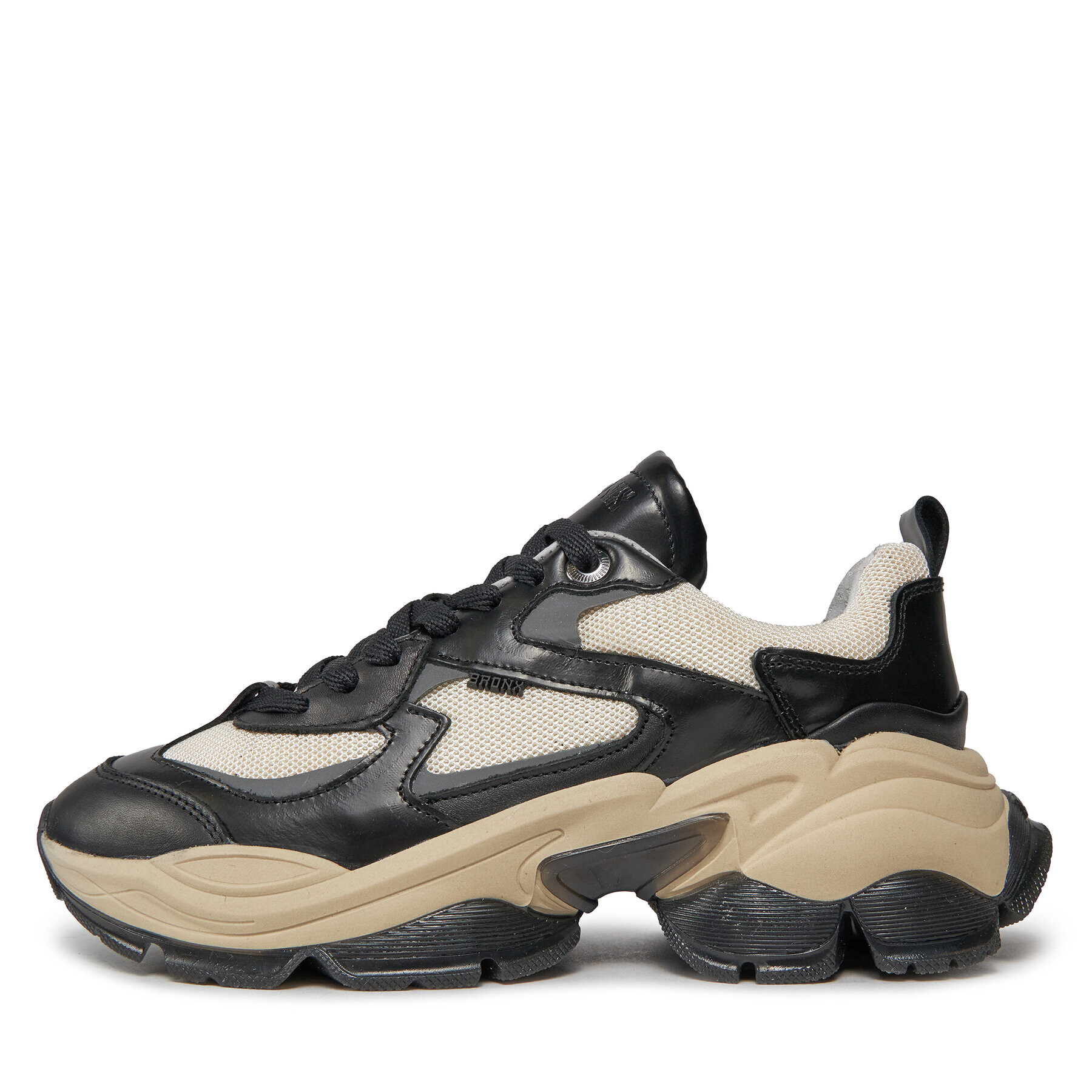 Bronx Сникърси Platform sneakers 66461B-OA Черен - Pepit.bg