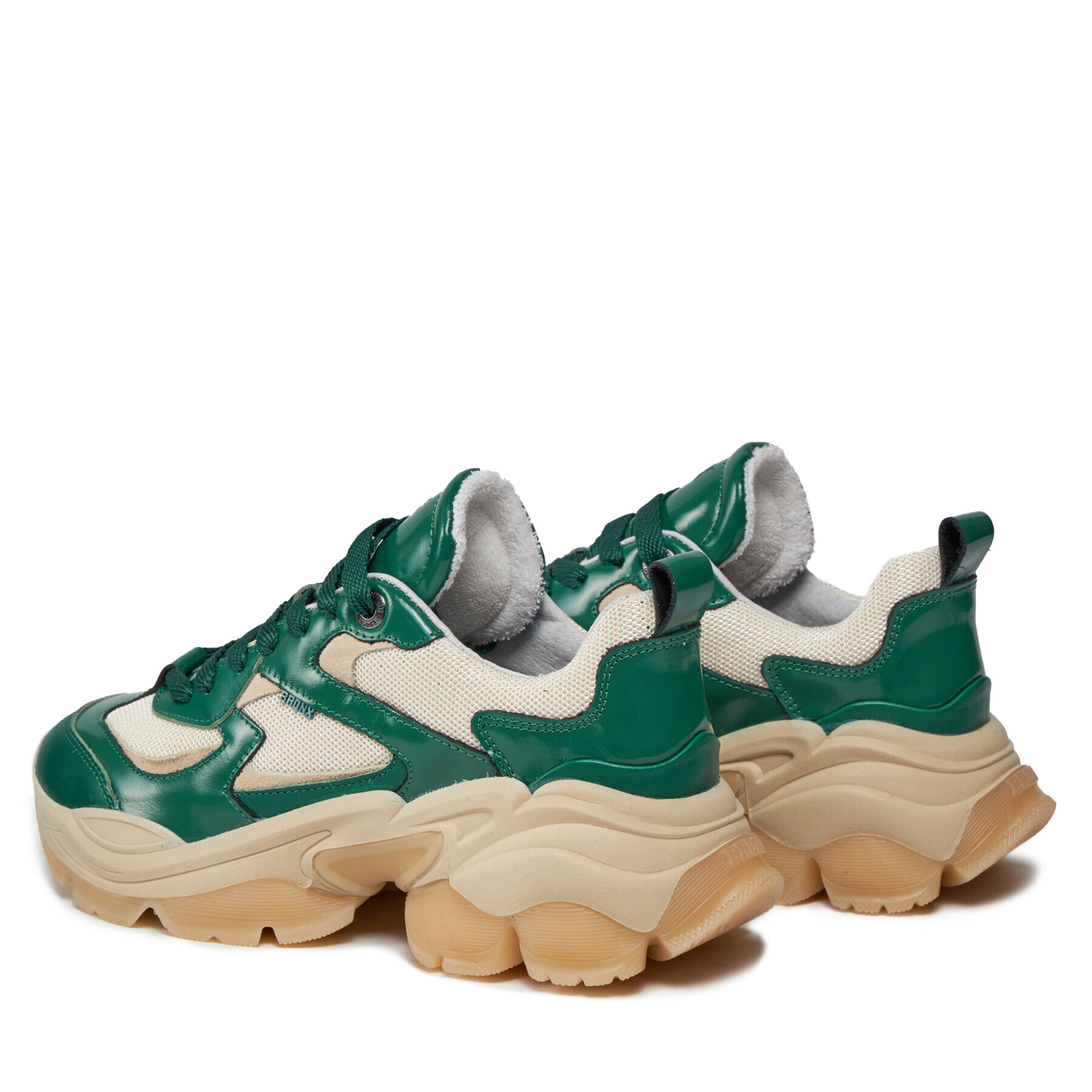 Bronx Сникърси Platform sneakers 66461B-OA Зелен - Pepit.bg